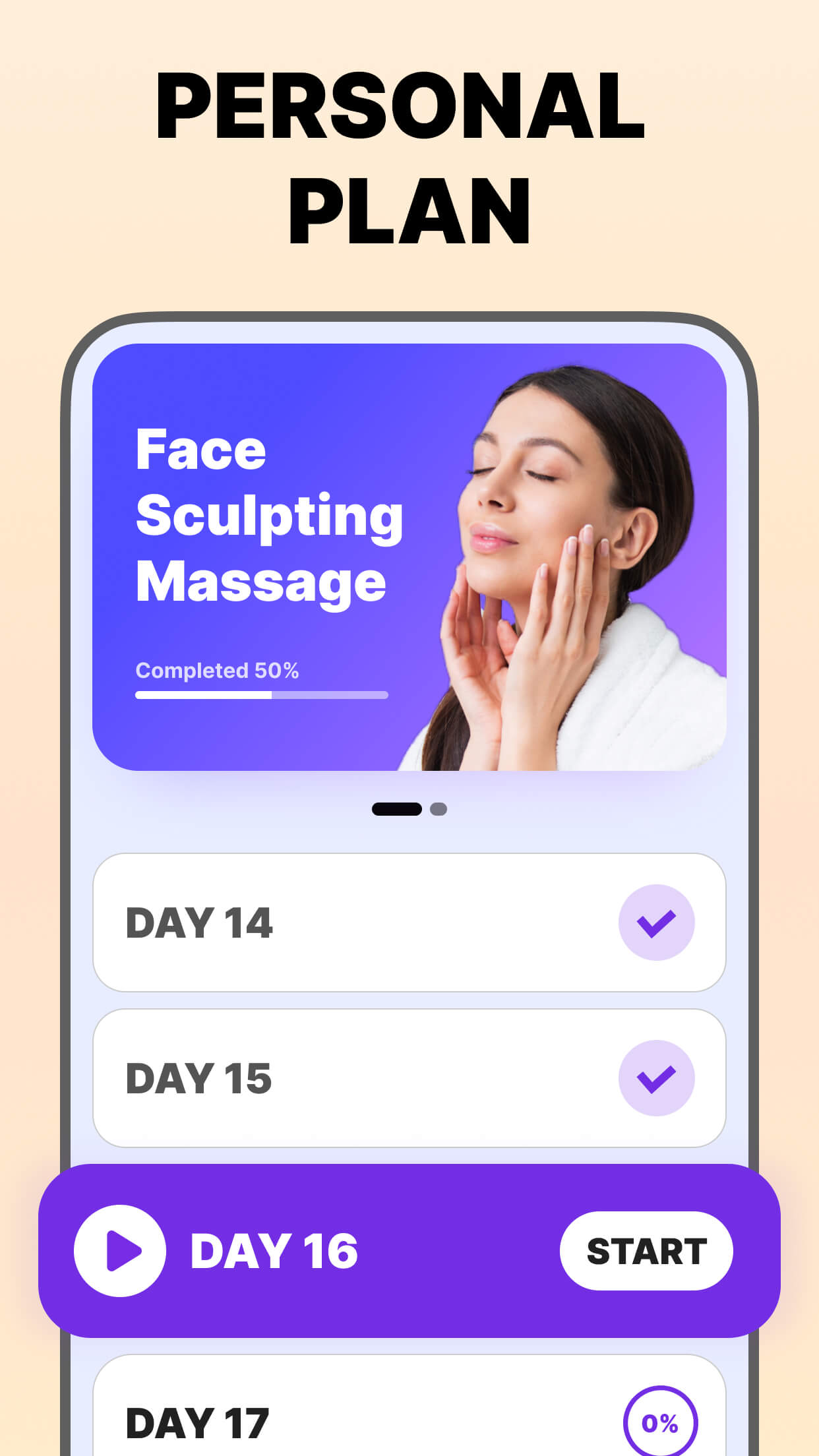 اسکرین شات برنامه Face Yoga Exercises, Skin Care 3