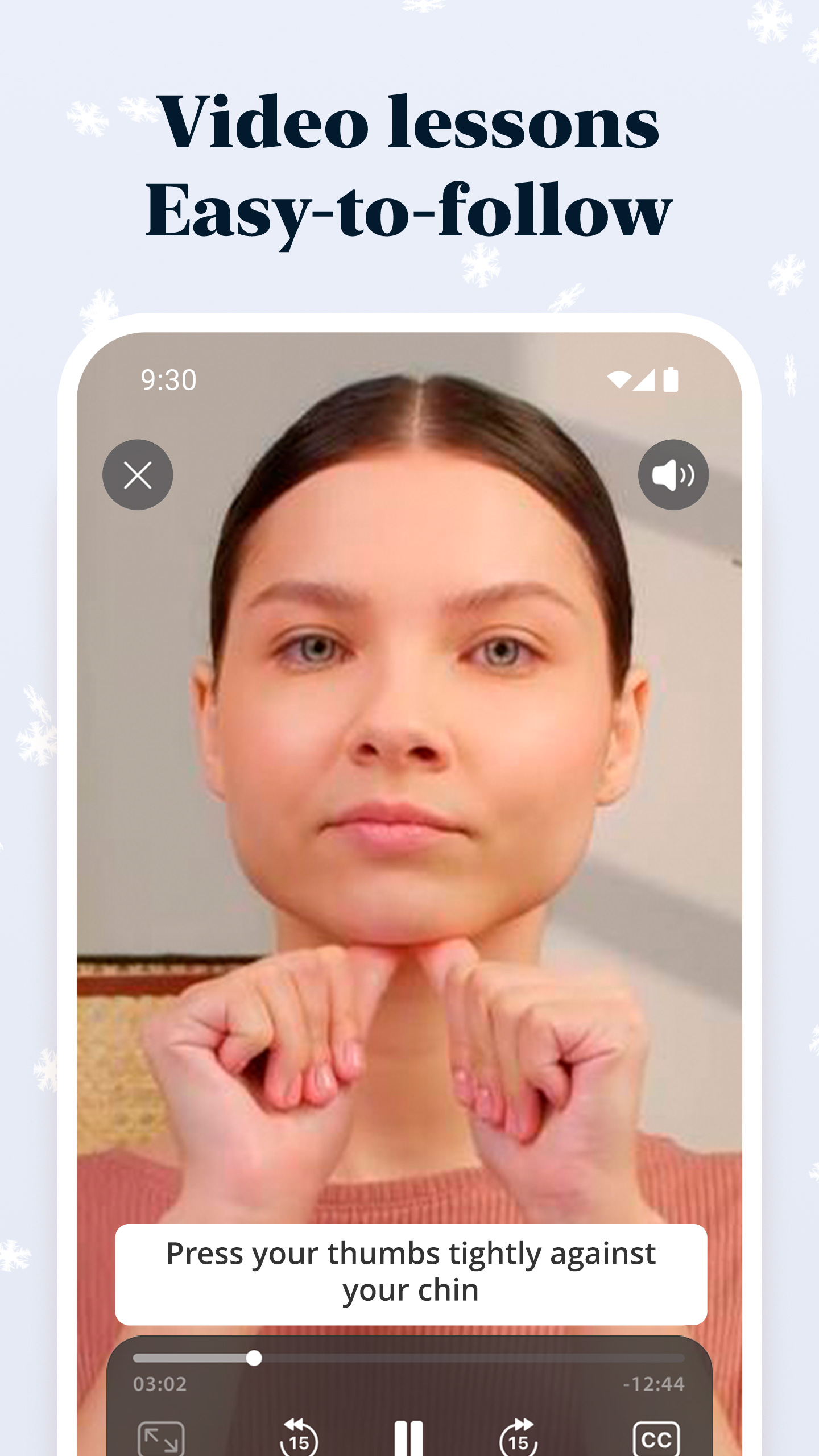 اسکرین شات 6 برنامه Luvly: Face Yoga & Exercise