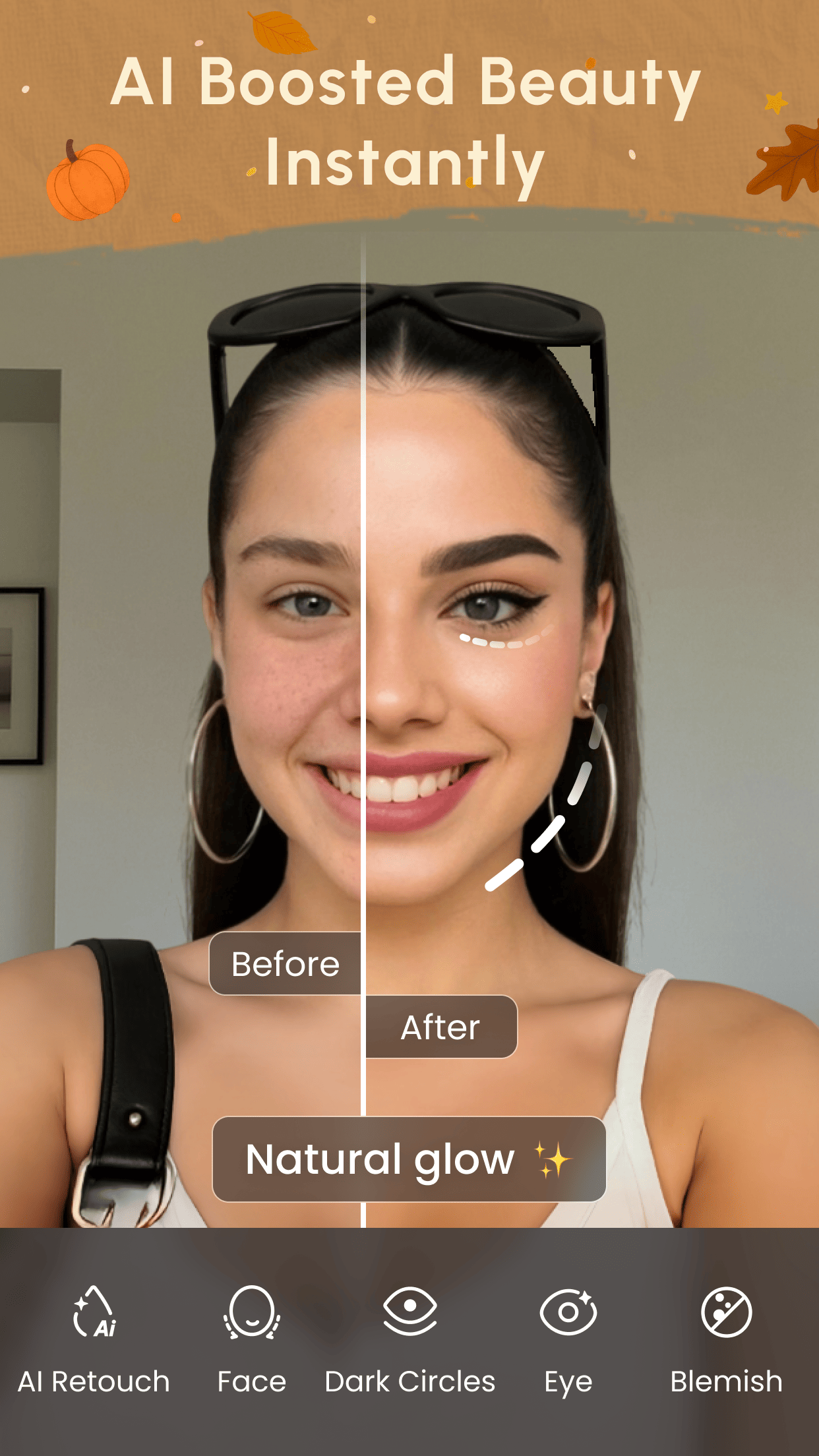 اسکرین شات 3 برنامه Face & Photo Editor - FacePic