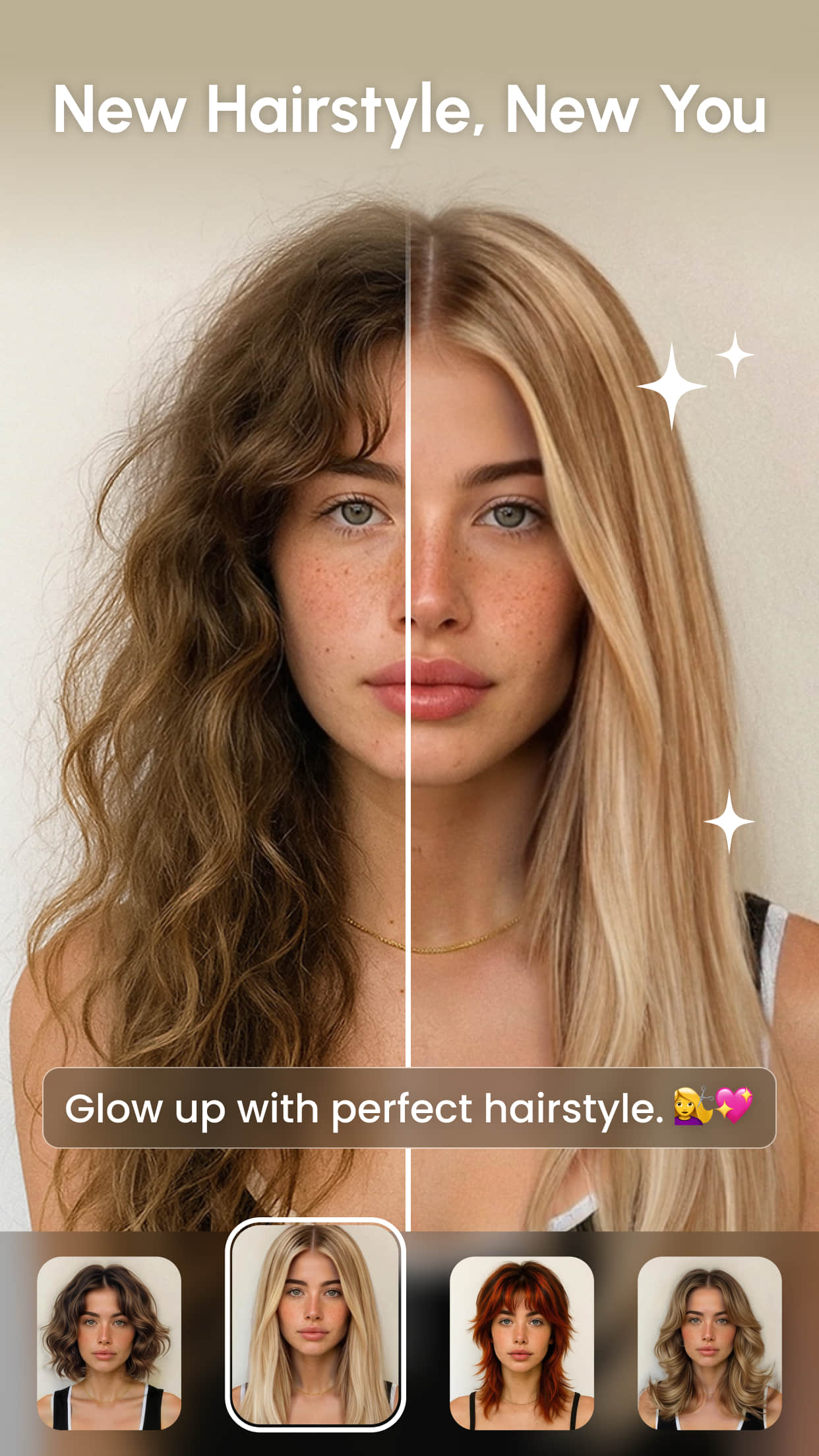 اسکرین شات 7 برنامه FacePic Face Editor, Hair, Age