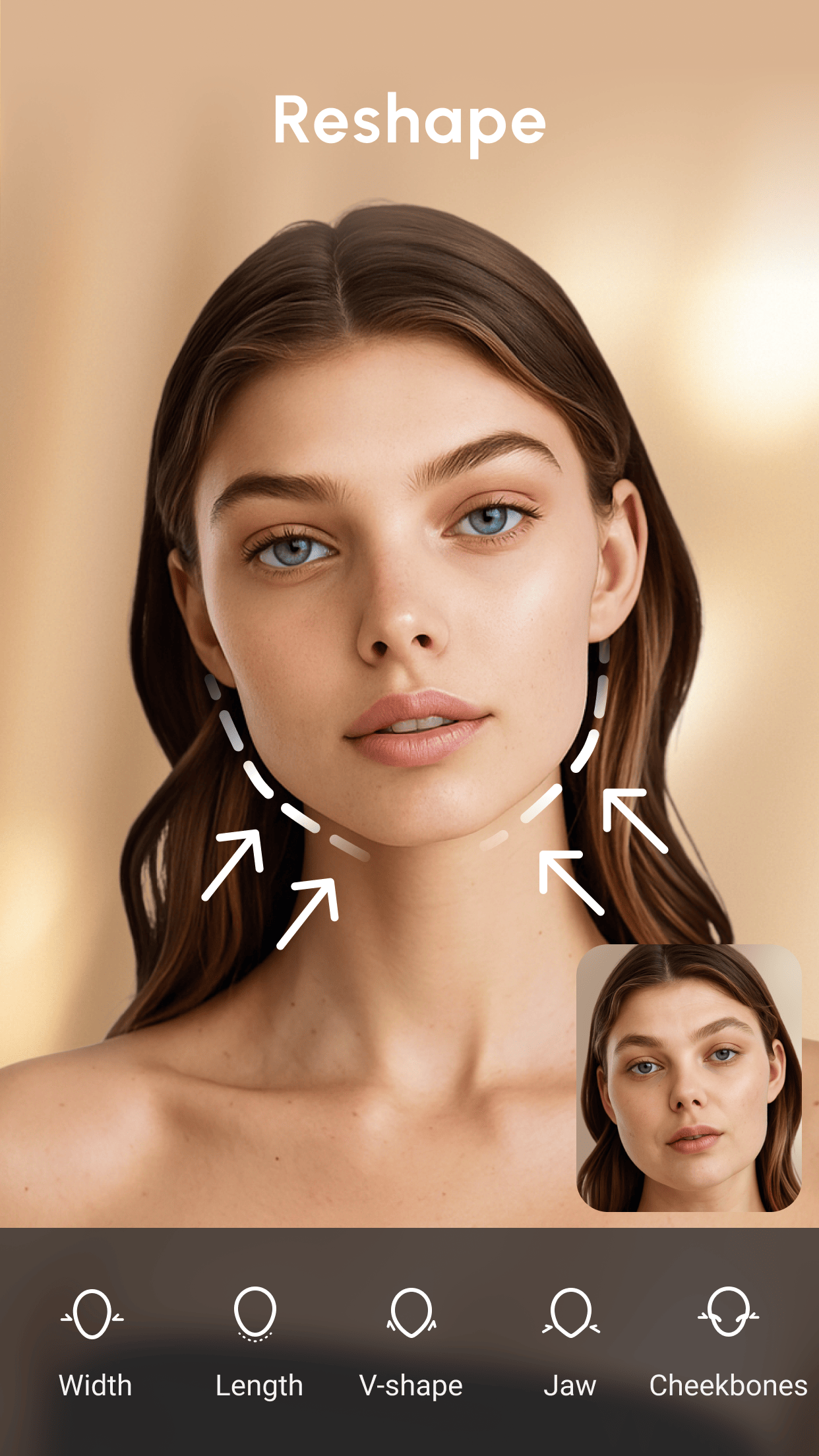 اسکرین شات 3 برنامه Face & Photo Editor - FacePic