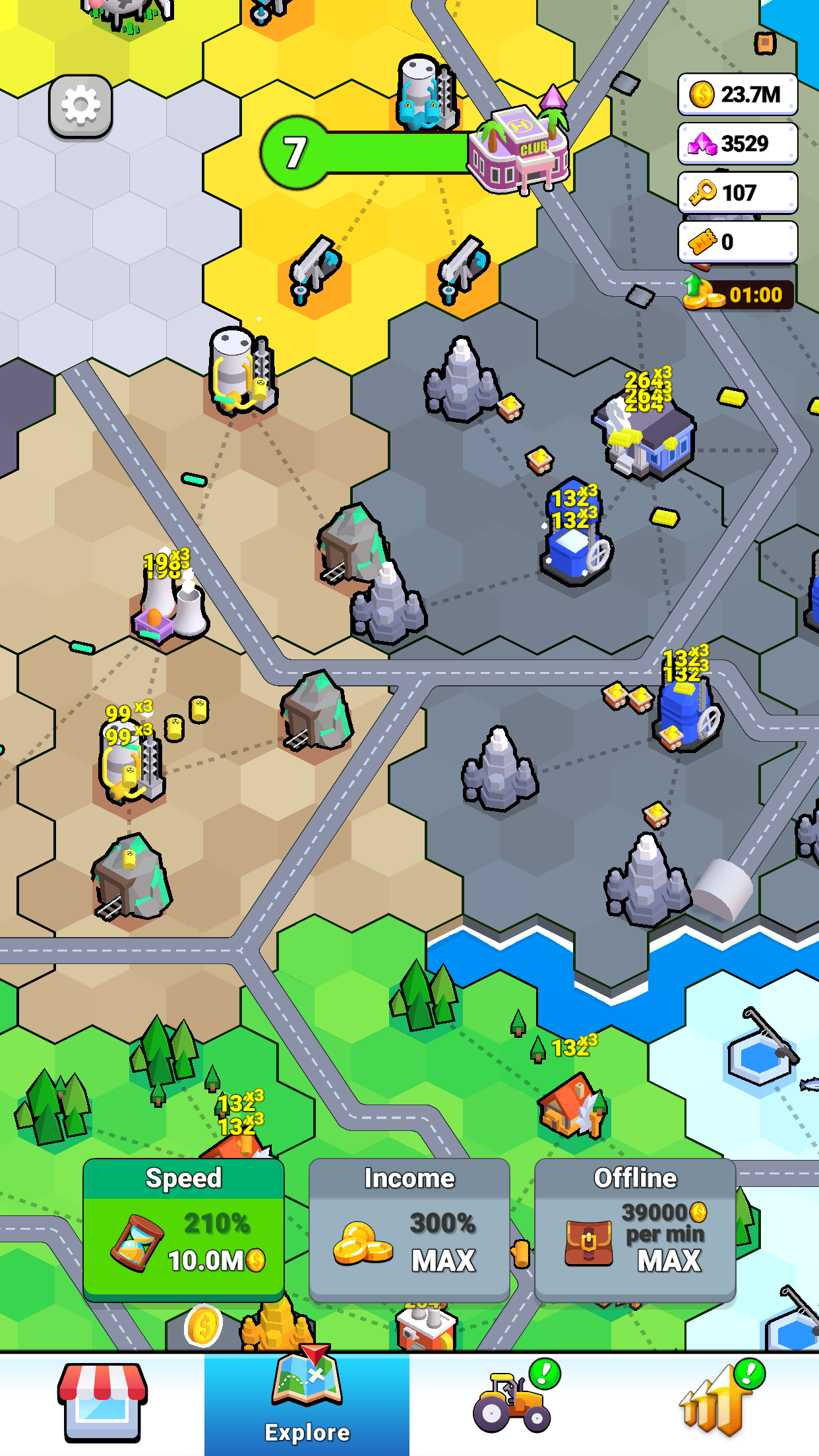 اسکرین شات 1 بازی Factory World: Connect Map