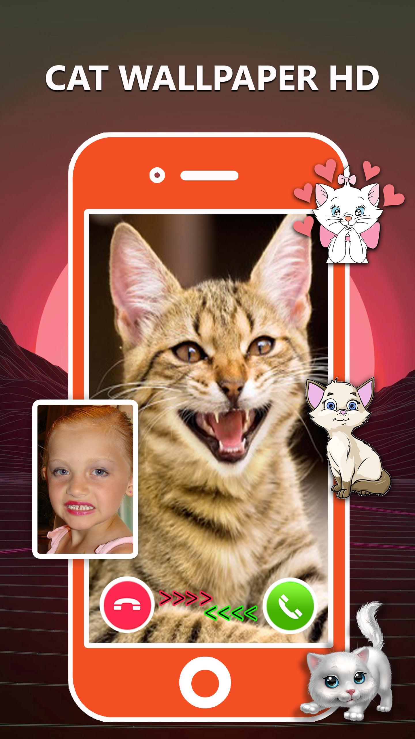 اسکرین شات 7 برنامه cat call you - fake video call