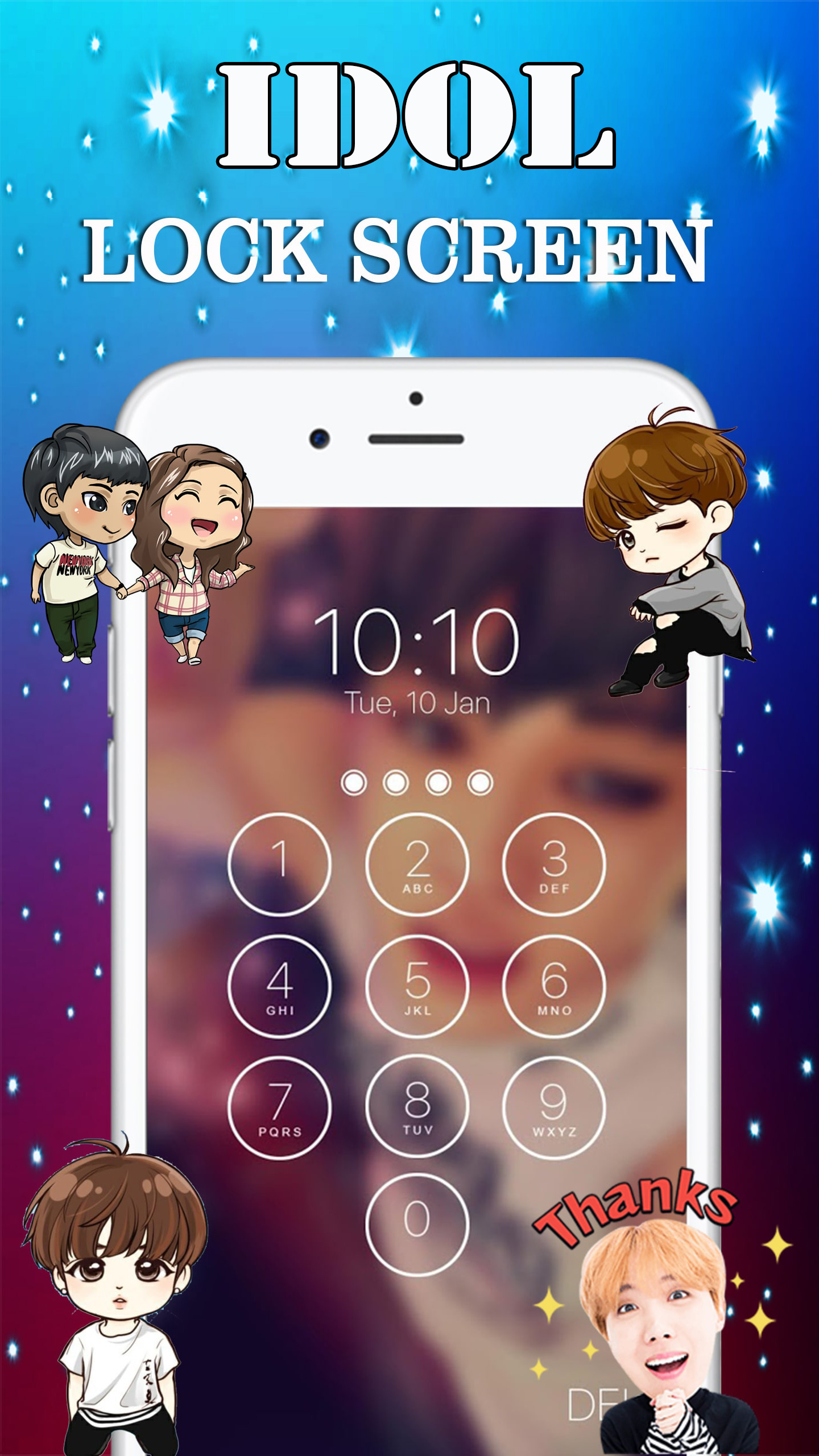 اسکرین شات 3 برنامه idol Call You: Fake Video Call