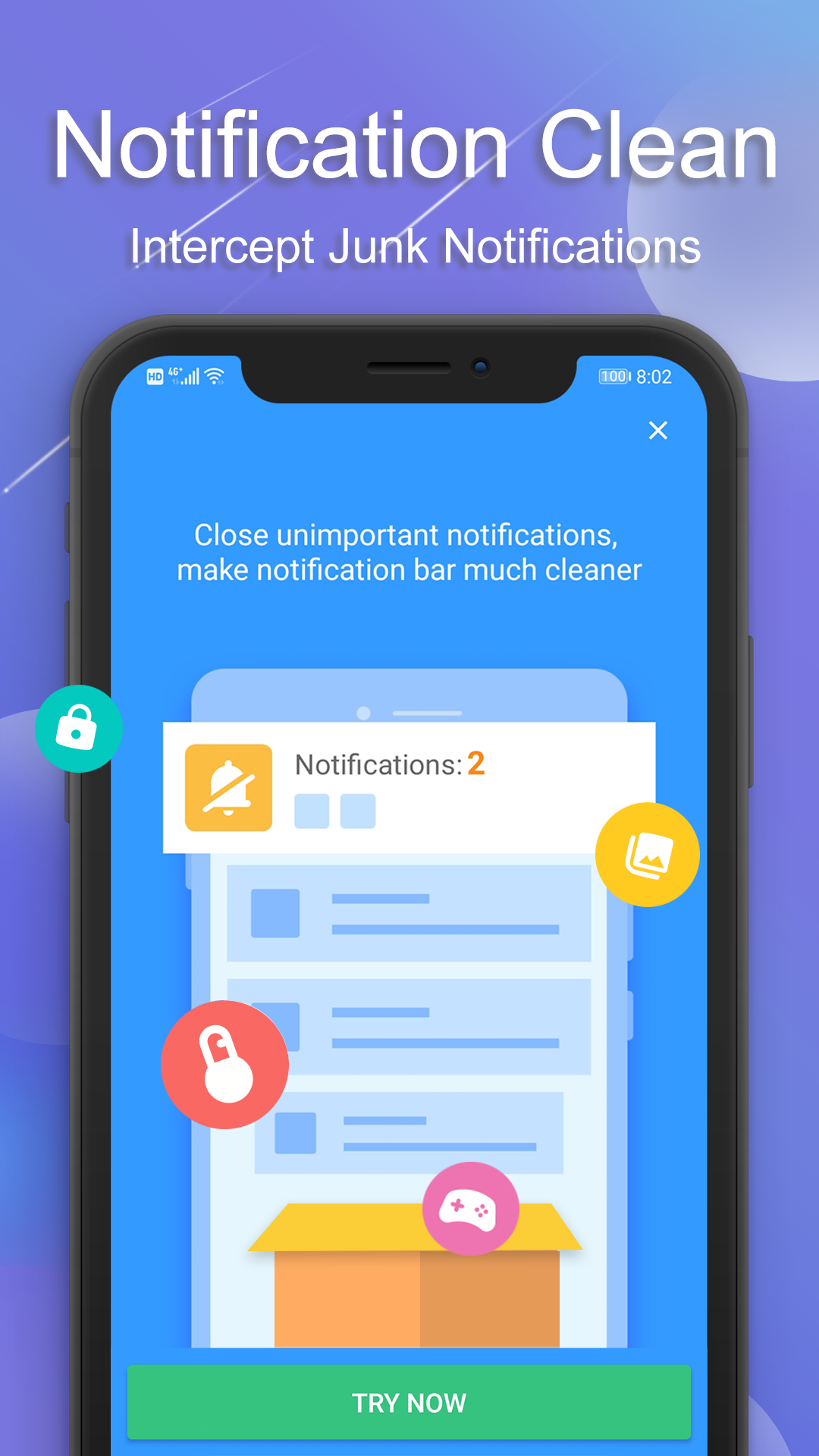 اسکرین شات 4 برنامه Fancy Clean - junk cleaner