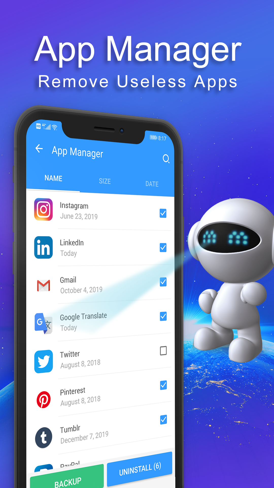 اسکرین شات 6 برنامه FancyClean - junk cleaner