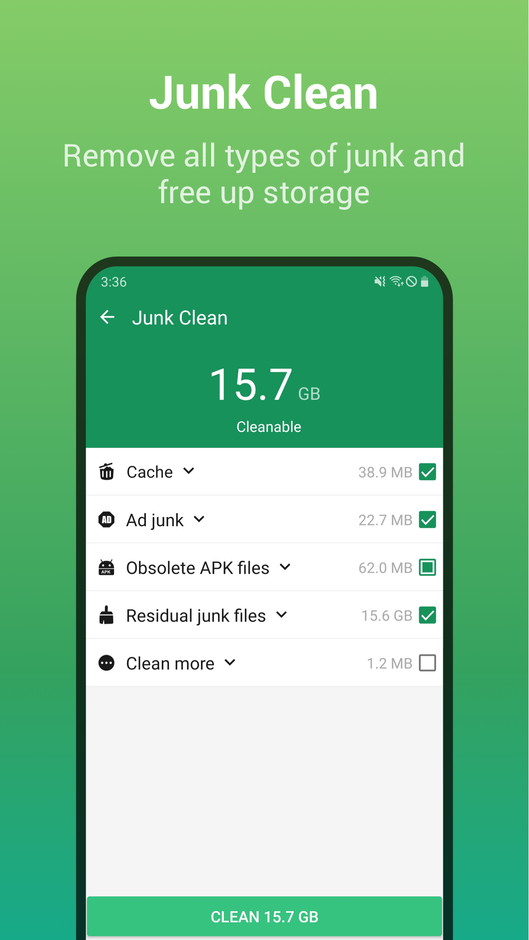 اسکرین شات 2 برنامه Fancy Optimizer & Antivirus
