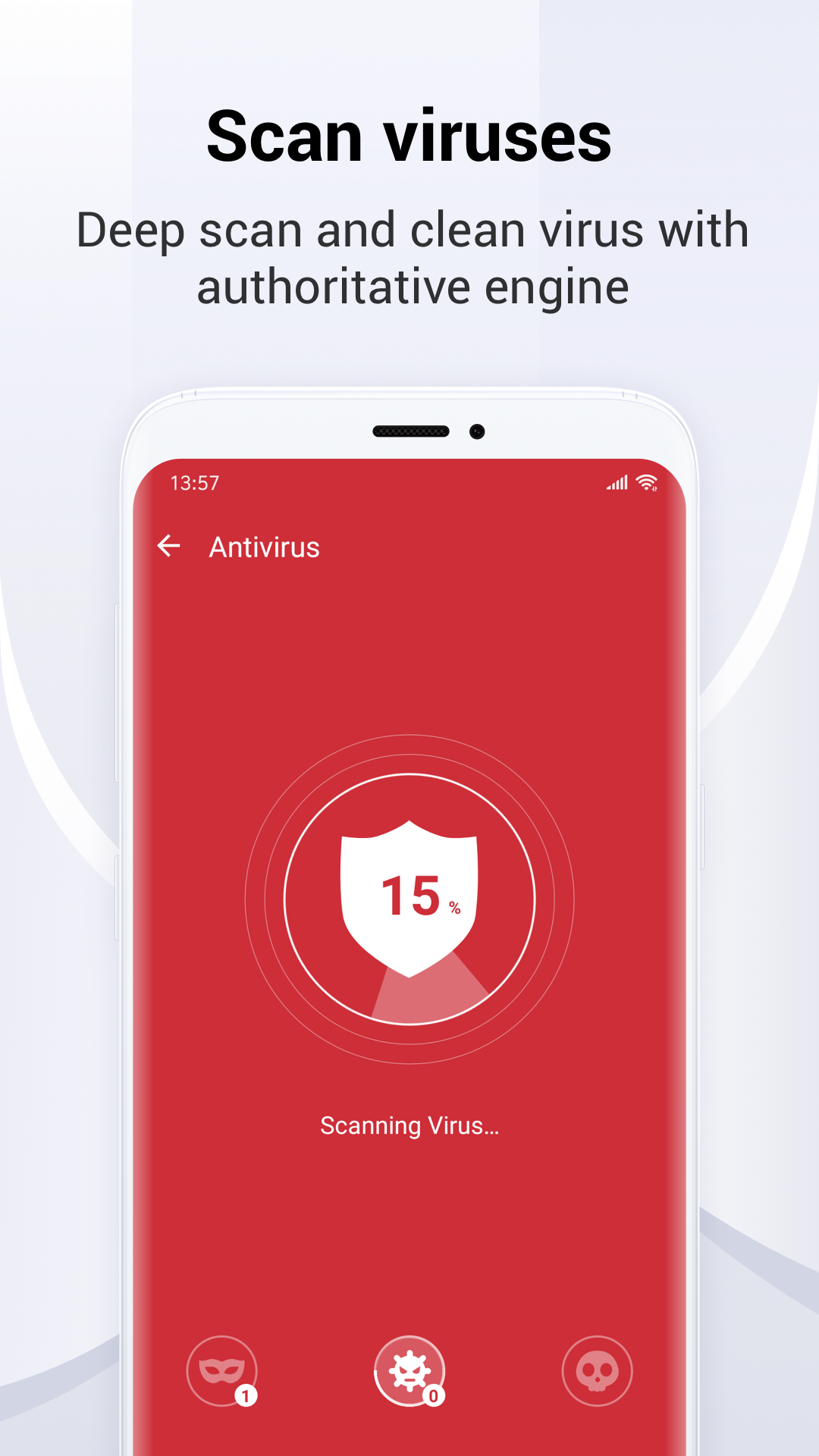 اسکرین شات 3 برنامه Fancy Security & Antivirus