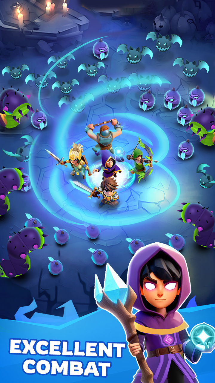 اسکرین شات 2 بازی Slash.io: Sole Survivor