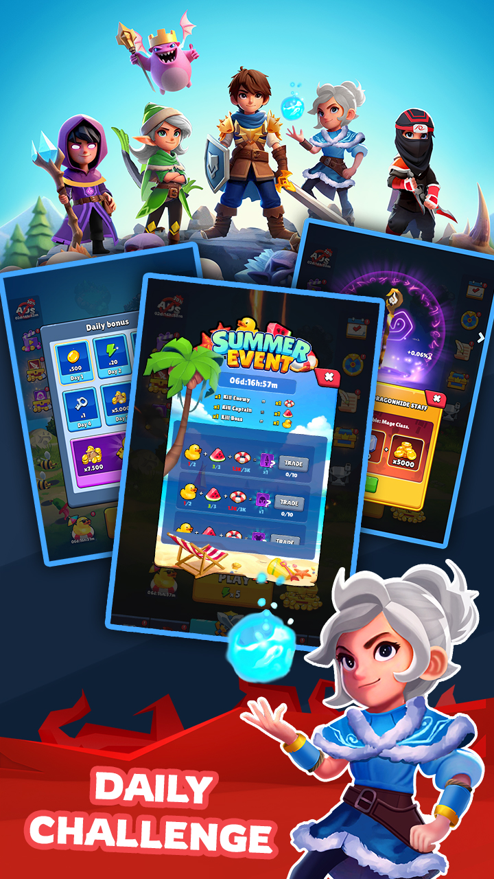 اسکرین شات 5 بازی Slash.io: Sole Survivor