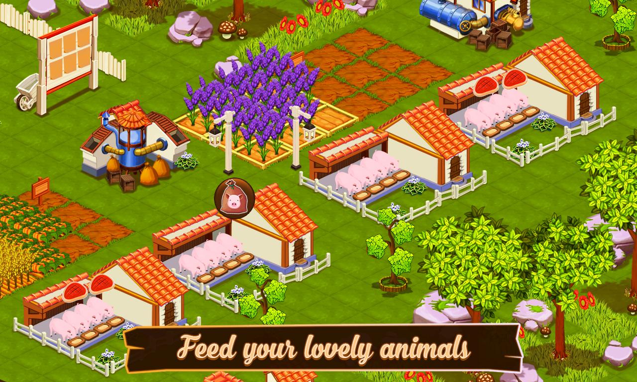 اسکرین شات 2 بازی Happy Farm