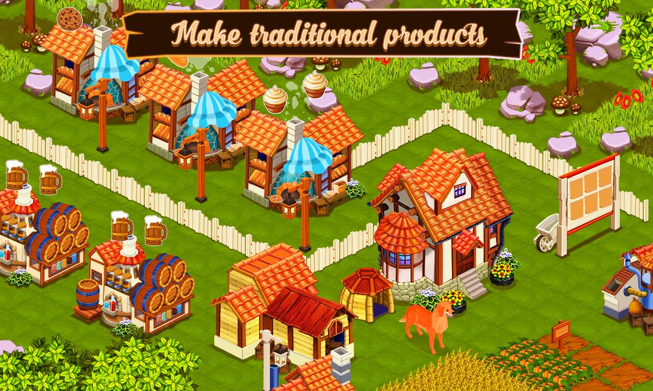اسکرین شات 3 بازی Happy Farm