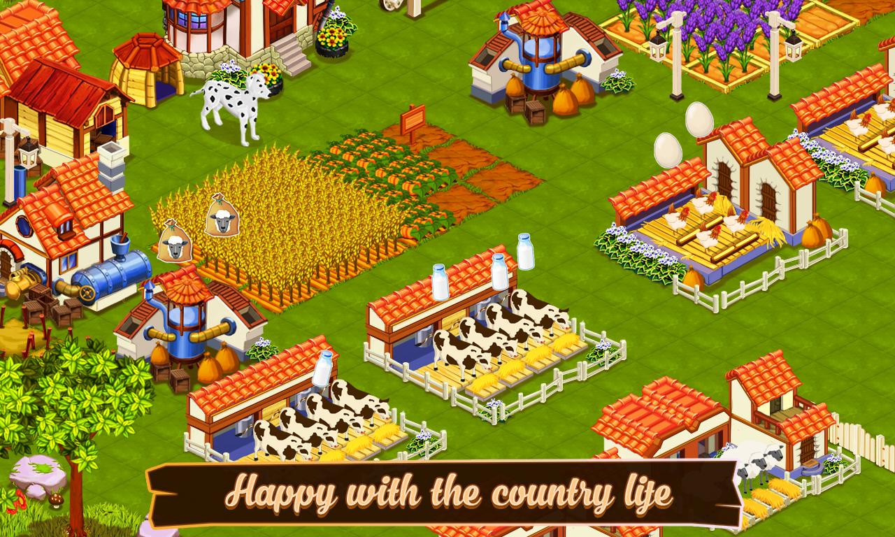 اسکرین شات 1 بازی Happy Farm