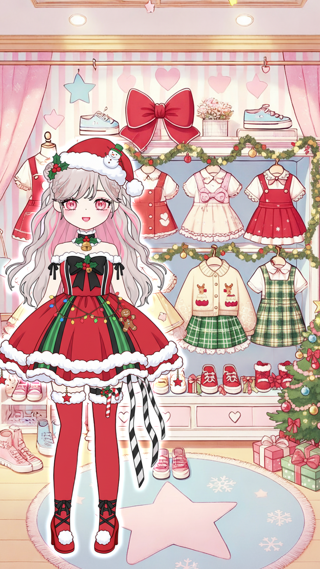 اسکرین شات 1 بازی Dress Up! Shining Anime Star