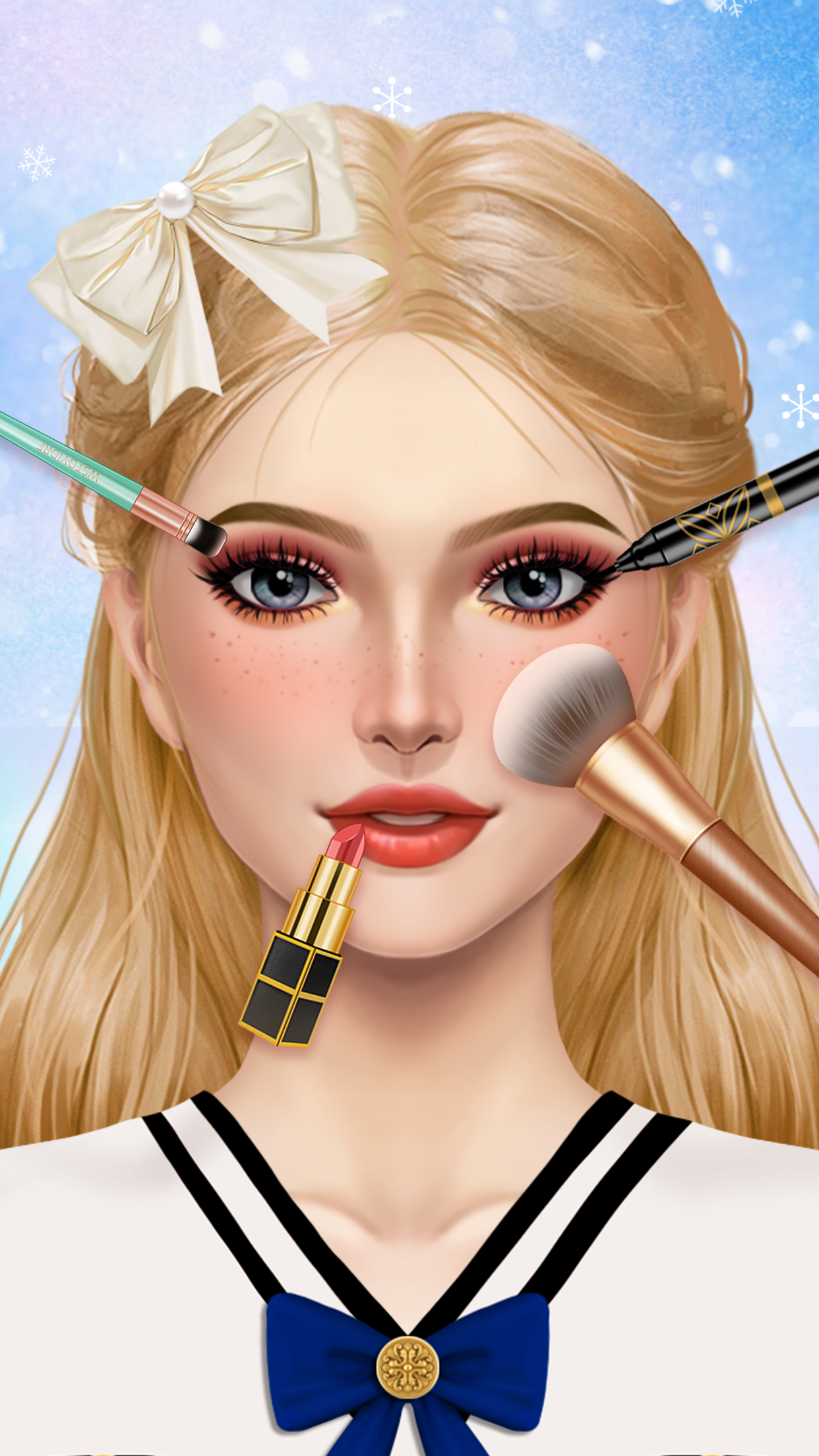 اسکرین شات 5 بازی Makeup Show: Makeover Salon