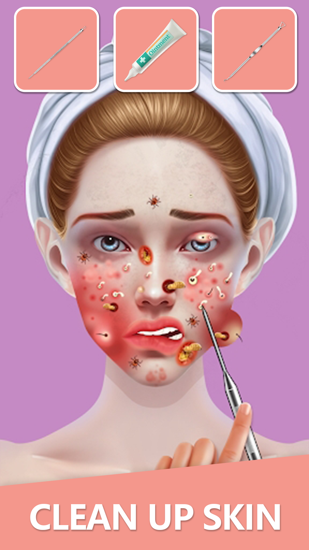 اسکرین شات 4 بازی ASMR Makeover Salon: Make up