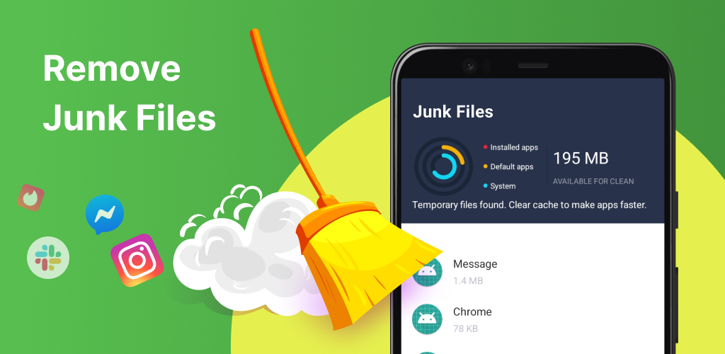 اسکرین شات 1 برنامه Safe Cleaner Plus