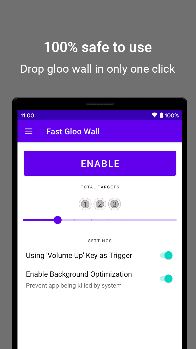 اسکرین شات 3 برنامه Fast gloo wall, auto, macro ff