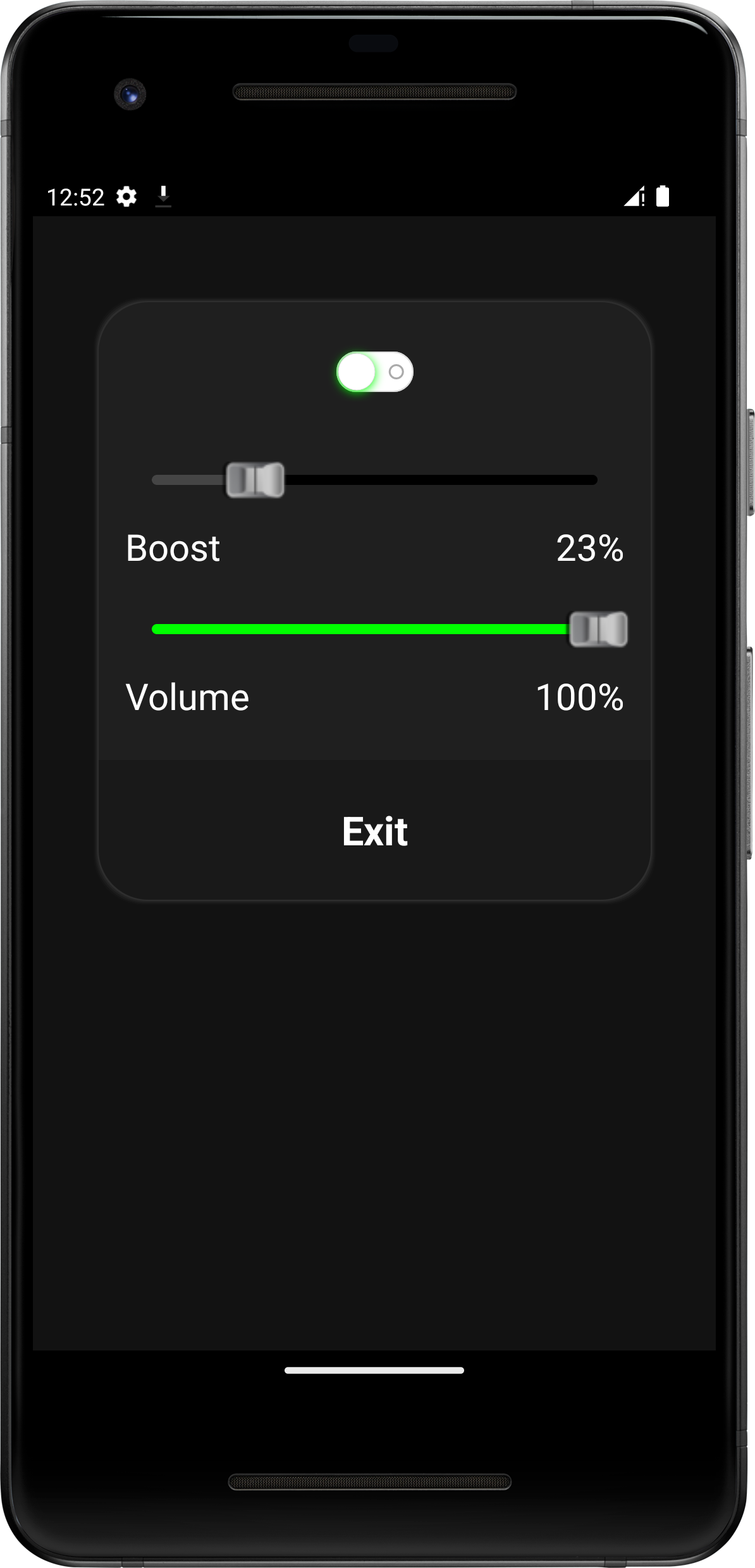 اسکرین شات 2 برنامه Headphones Loud Volume Booster