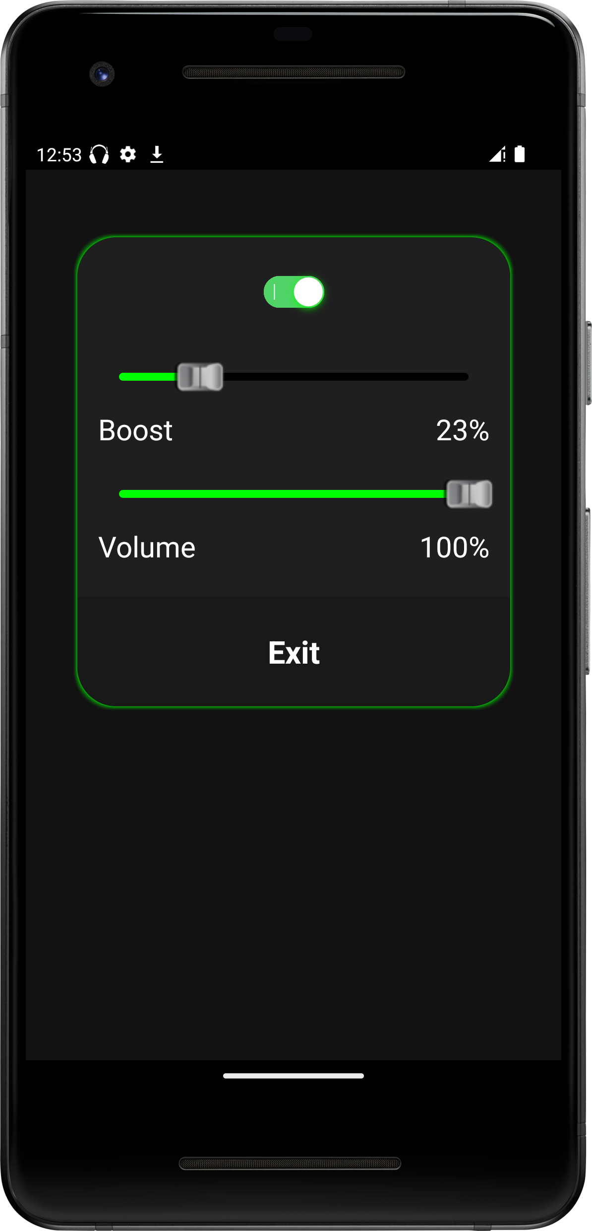 اسکرین شات 3 برنامه Headphones Loud Volume Booster