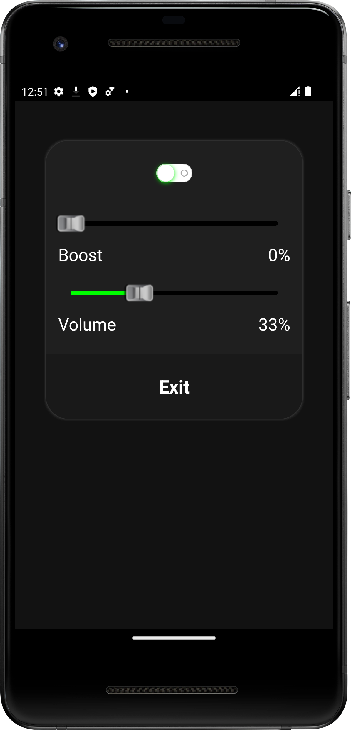 اسکرین شات 1 برنامه Headphones Loud Volume Booster
