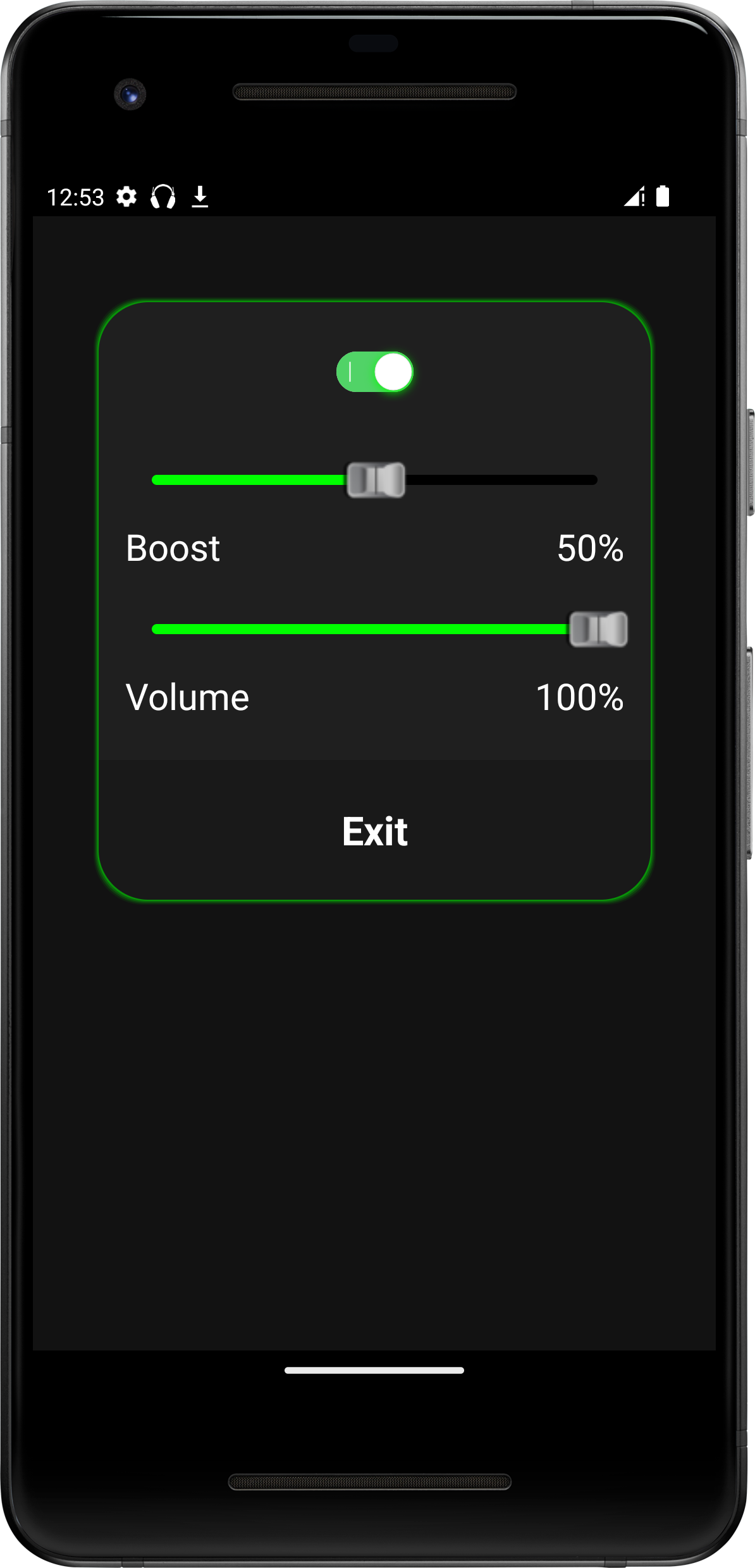 اسکرین شات 4 برنامه Headphones Loud Volume Booster