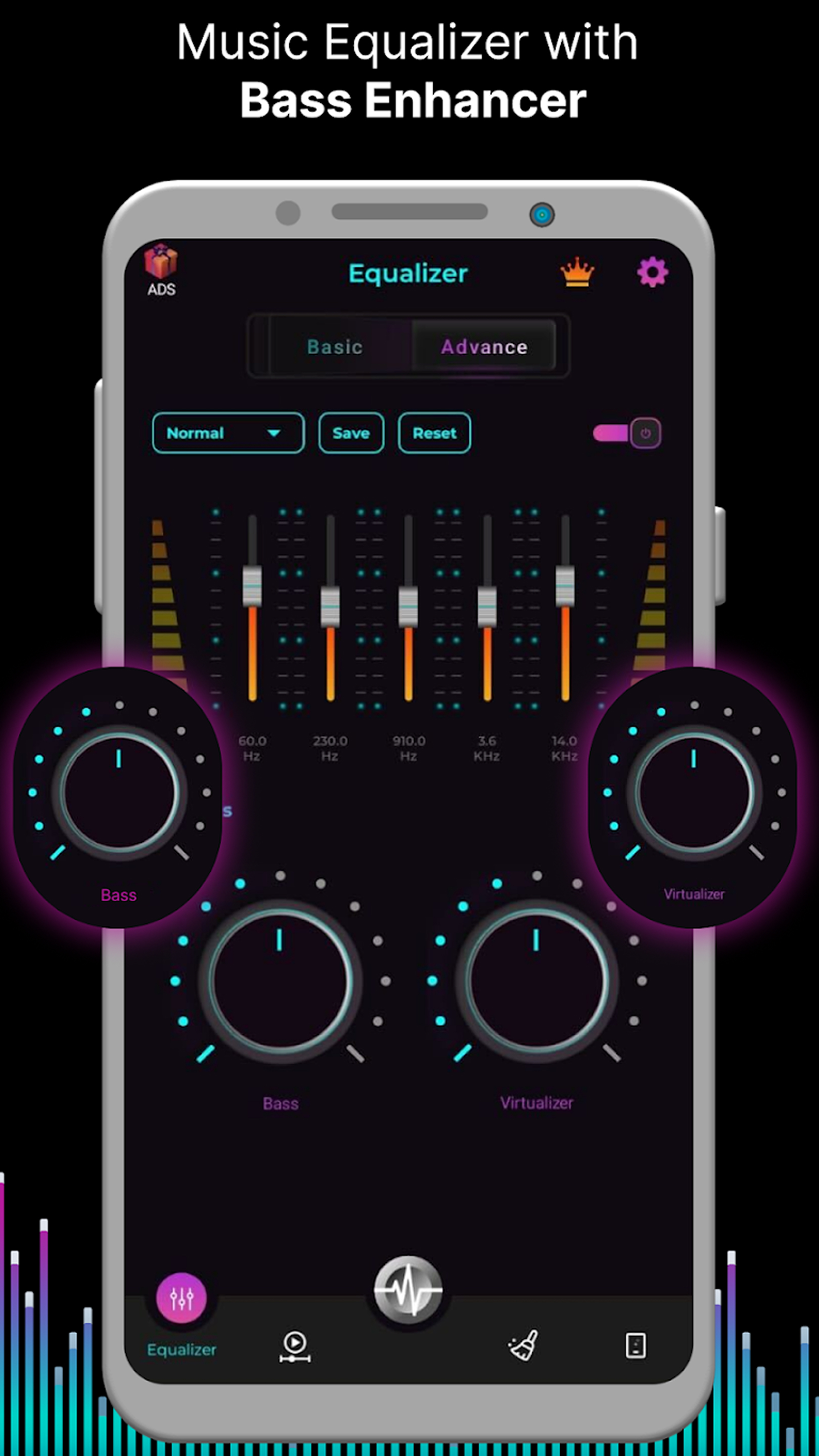 اسکرین شات 2 برنامه Loud Volume Booster Upto 200%
