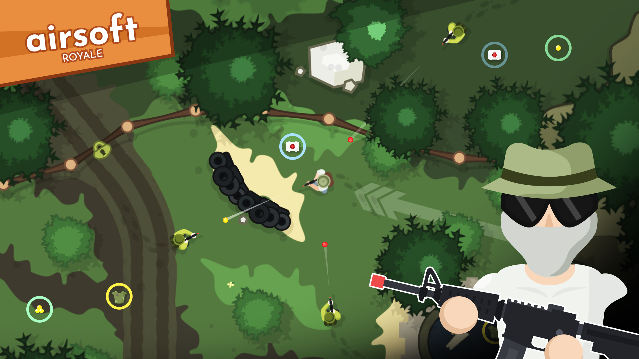 اسکرین شات 1 بازی Silo's Airsoft Royale