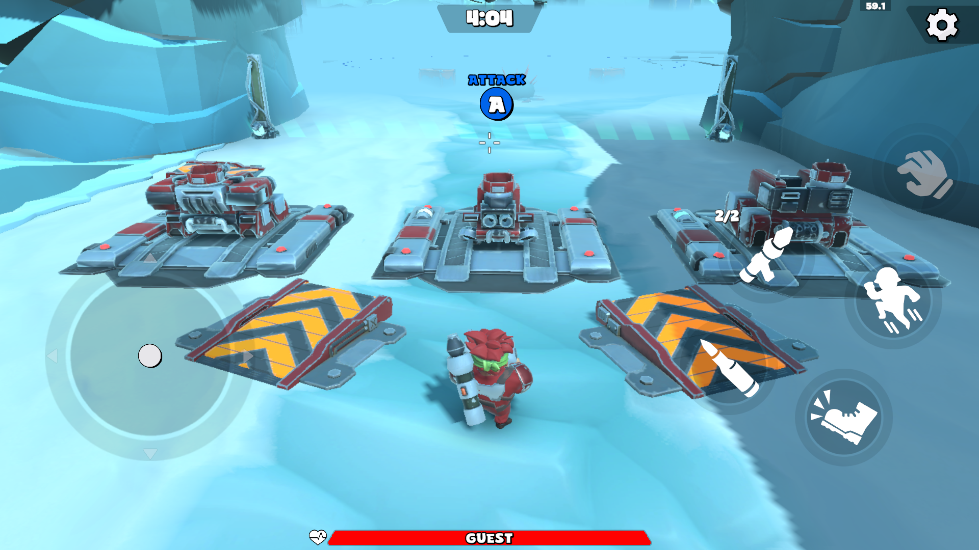 اسکرین شات 6 بازی Tumble Troopers: Shooting Game