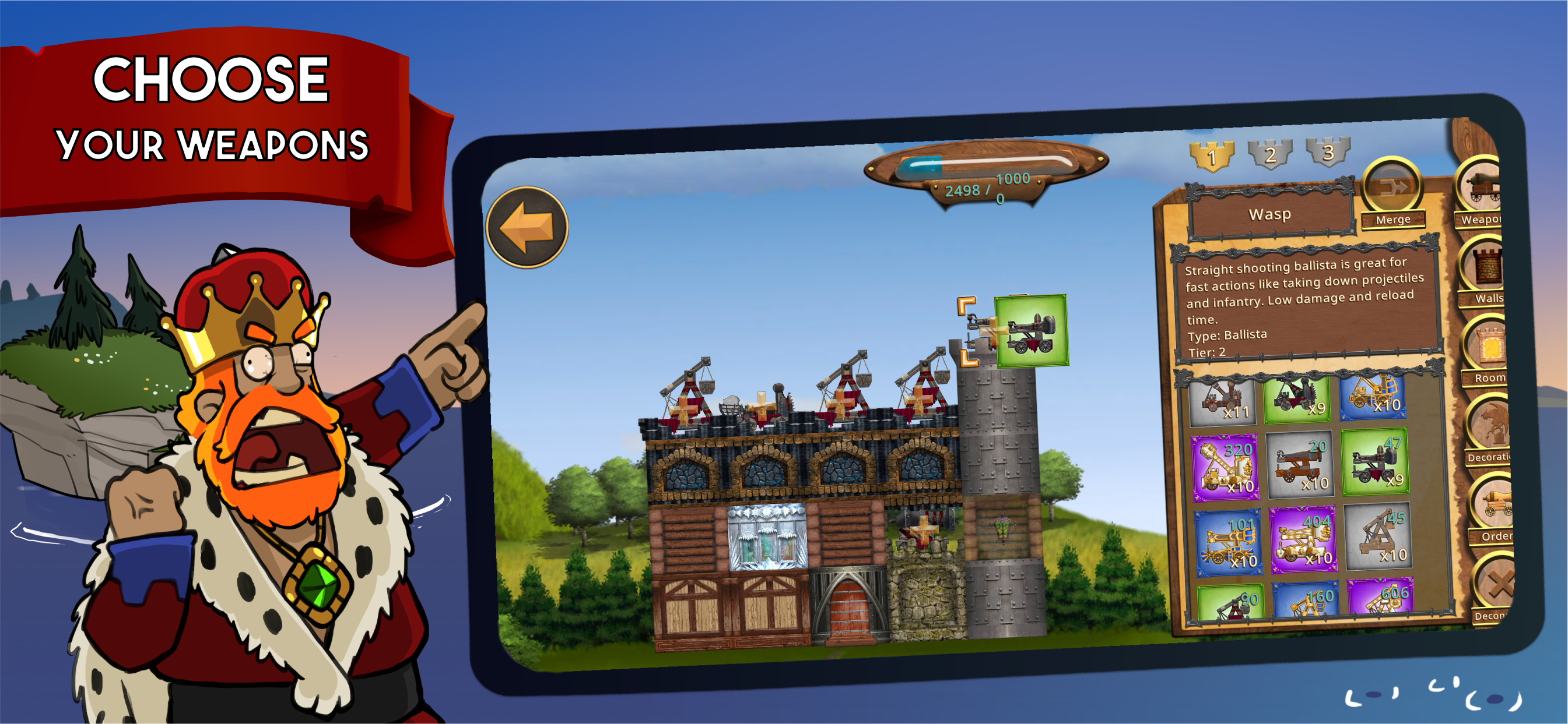 اسکرین شات 4 بازی Siege Castles