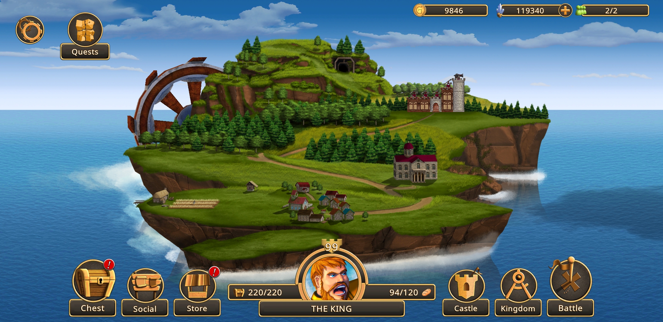 اسکرین شات 2 بازی Siege Castles