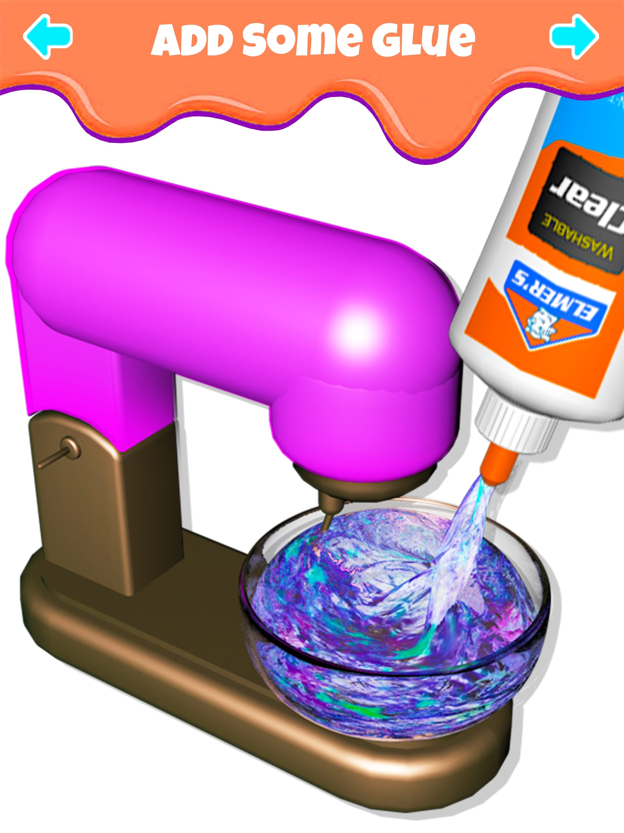 اسکرین شات 6 بازی Mixing Fidget Toys into Slime