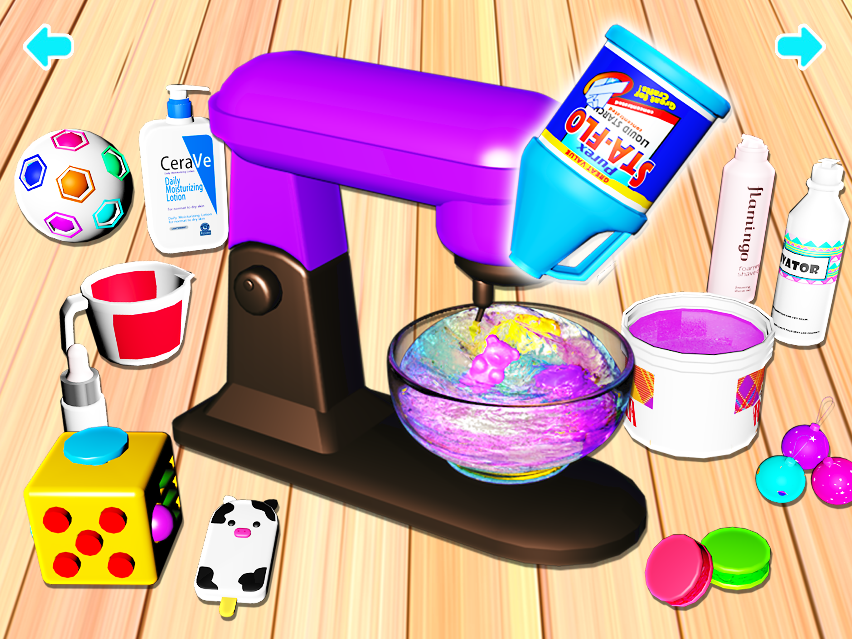 اسکرین شات 7 بازی Mixing Fidget Toys into Slime