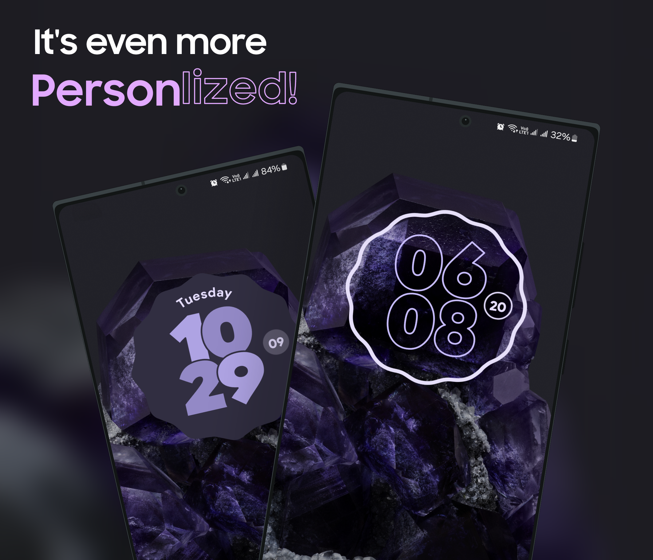 اسکرین شات 2 برنامه Android 15 Clock Widgets
