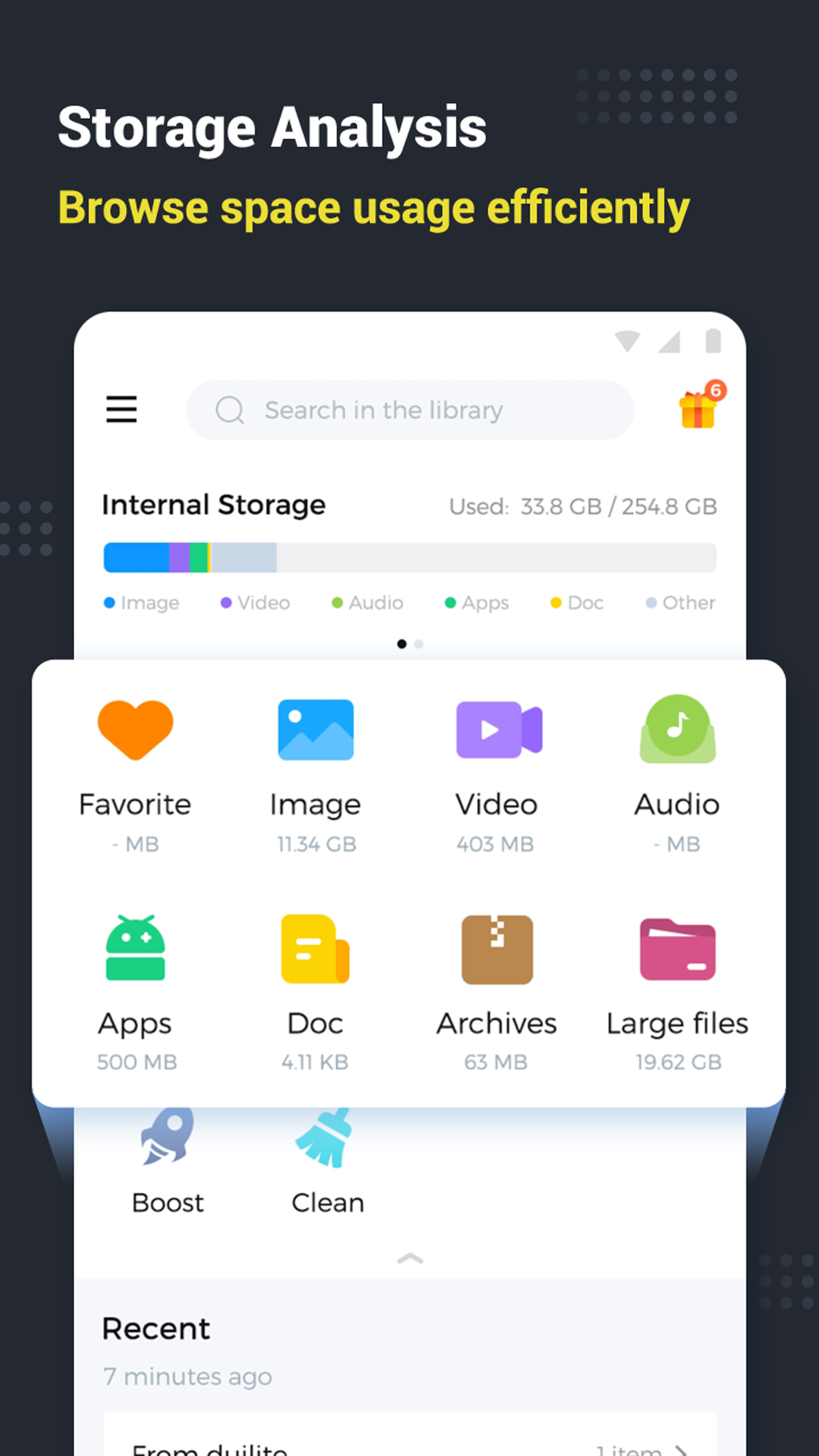 اسکرین شات 1 برنامه File Manager