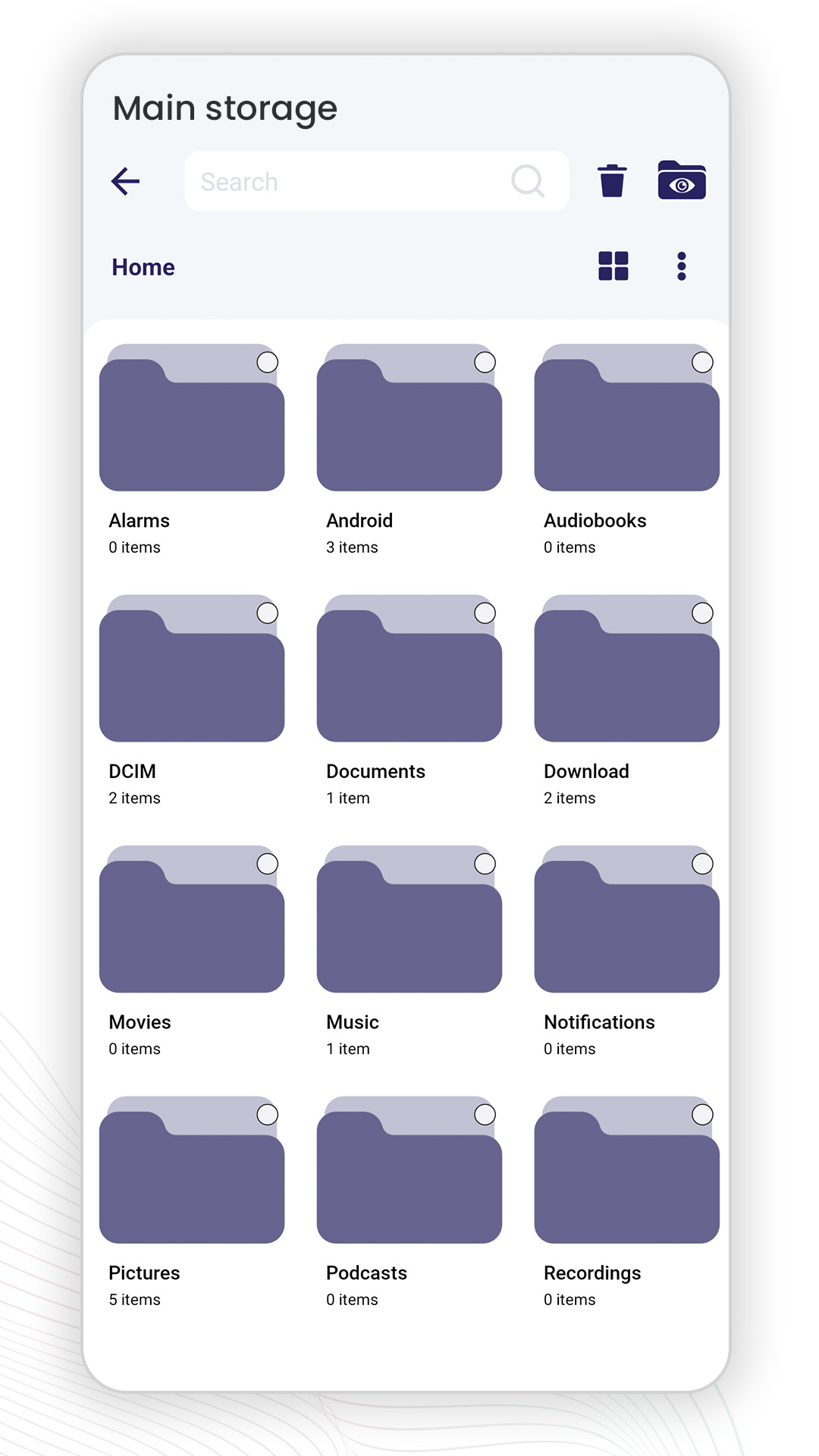 اسکرین شات 2 برنامه File Manager