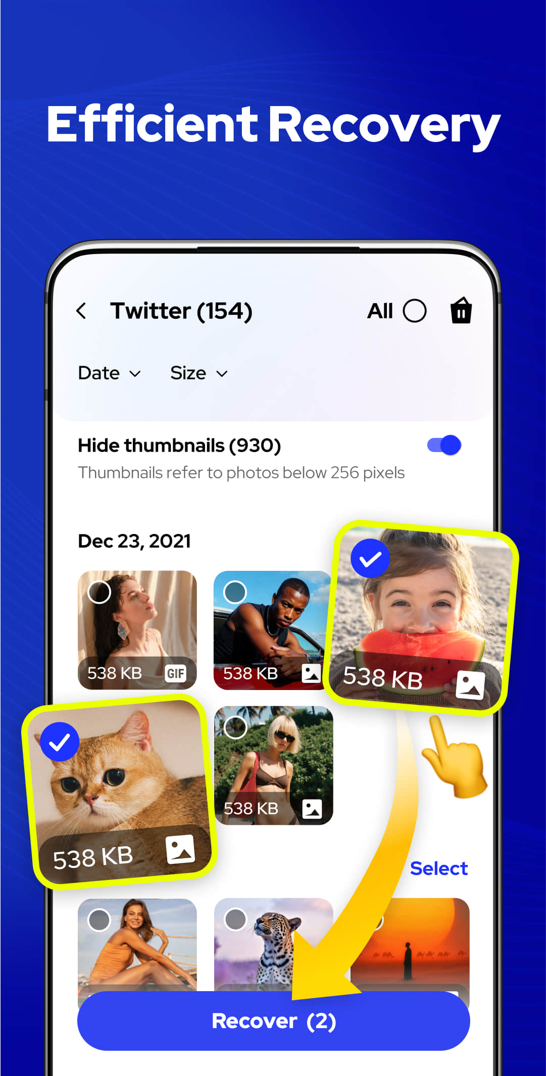 اسکرین شات 6 برنامه File Recovery - Photo Recovery
