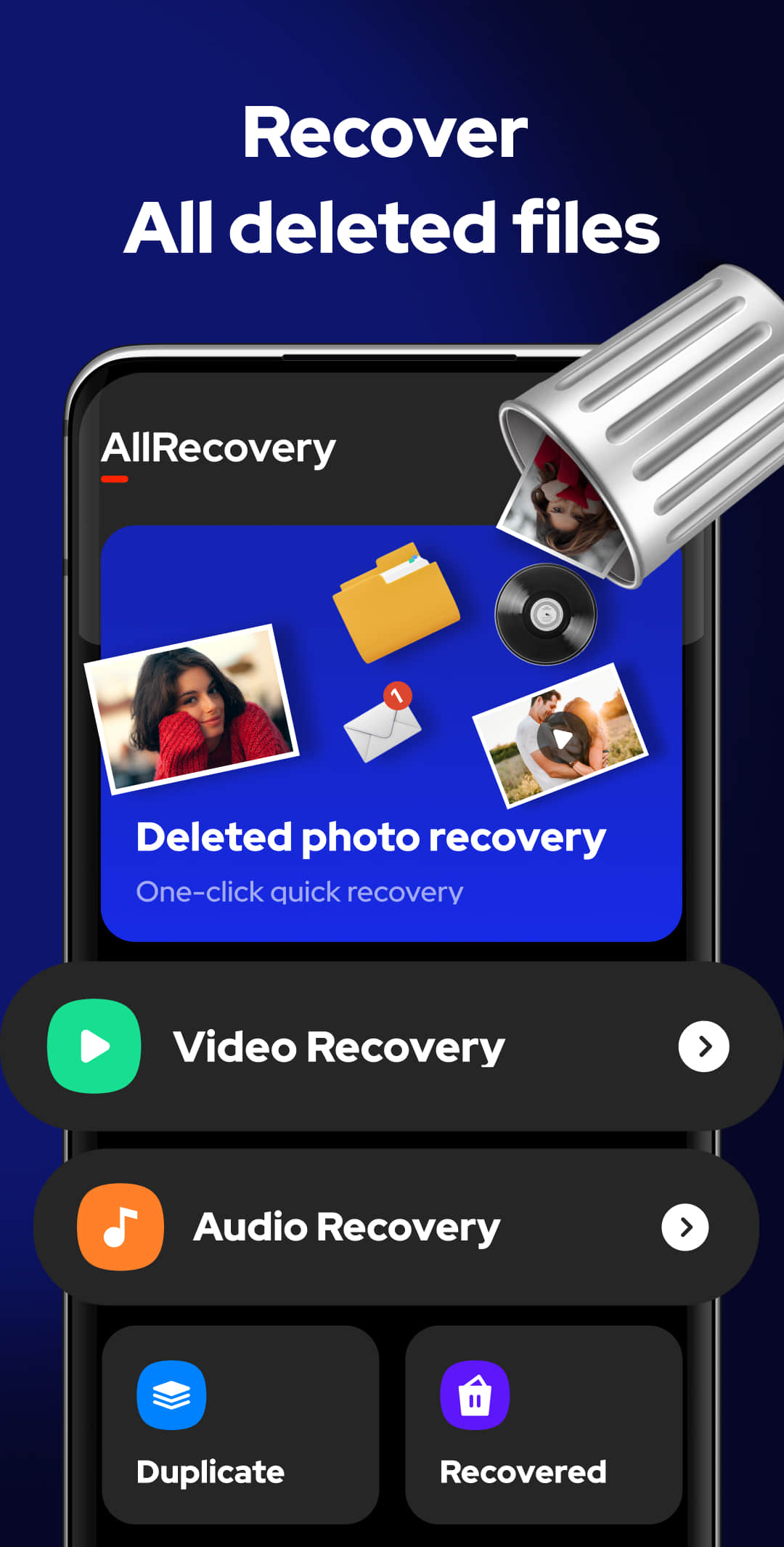 اسکرین شات 2 برنامه File Recovery - Photo Recovery