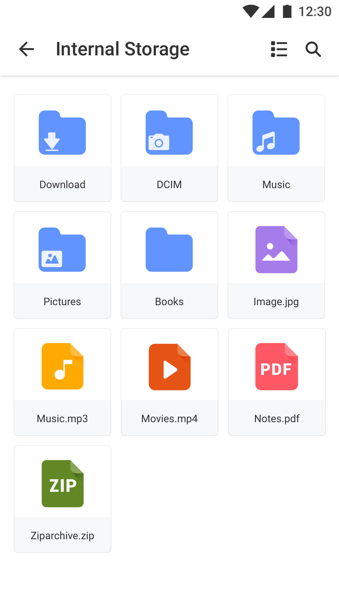 اسکرین شات 3 برنامه File Manager