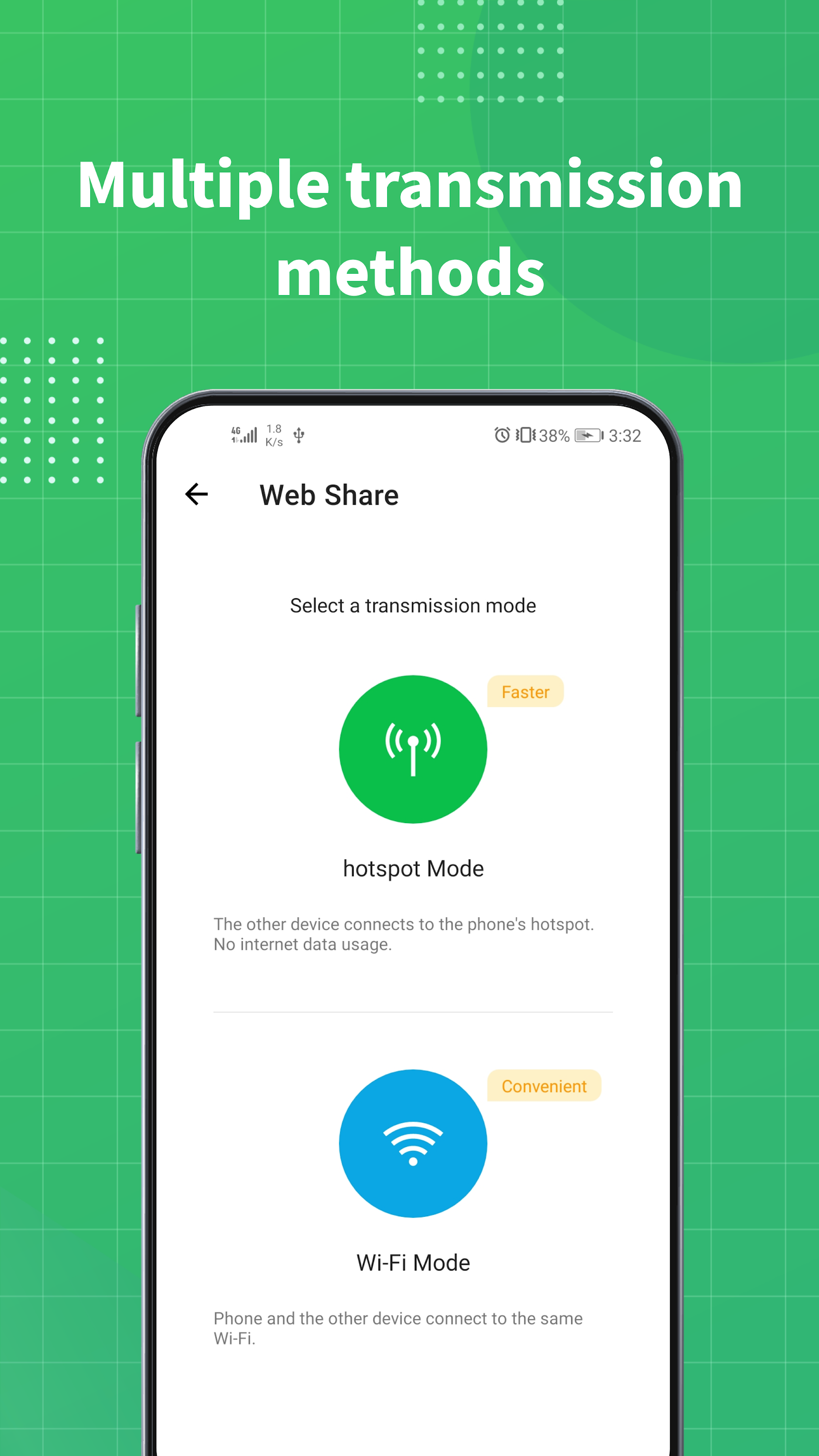 اسکرین شات 2 برنامه Share Any - Easy Transfer Tool