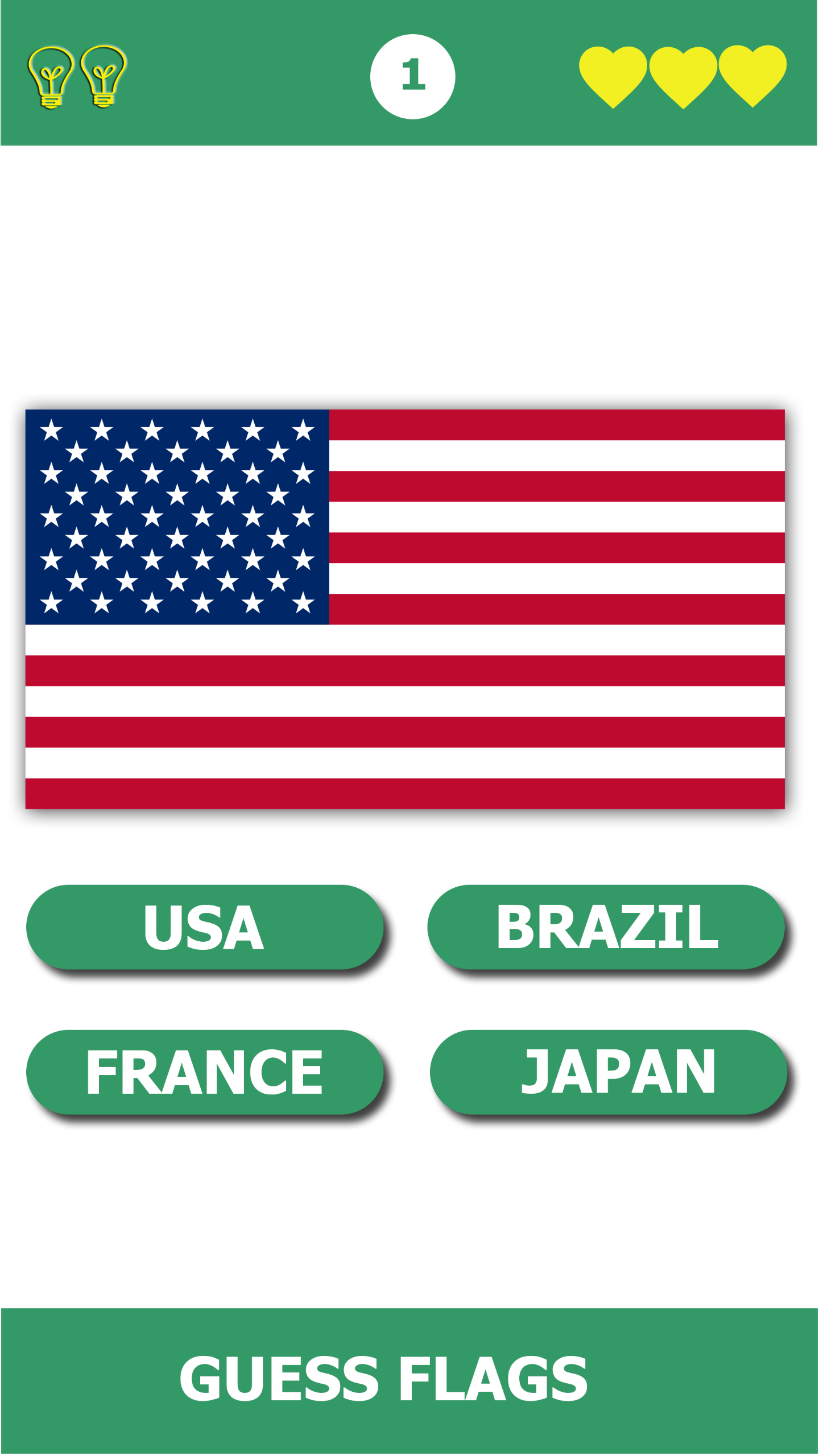 اسکرین شات 1 بازی Flag Quiz Gallery: Quiz, Guess
