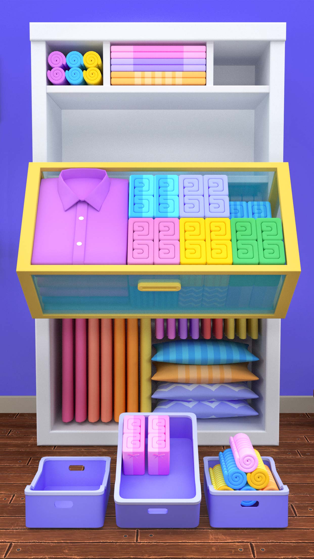اسکرین شات 3 بازی Fill the Closet: Organize Game