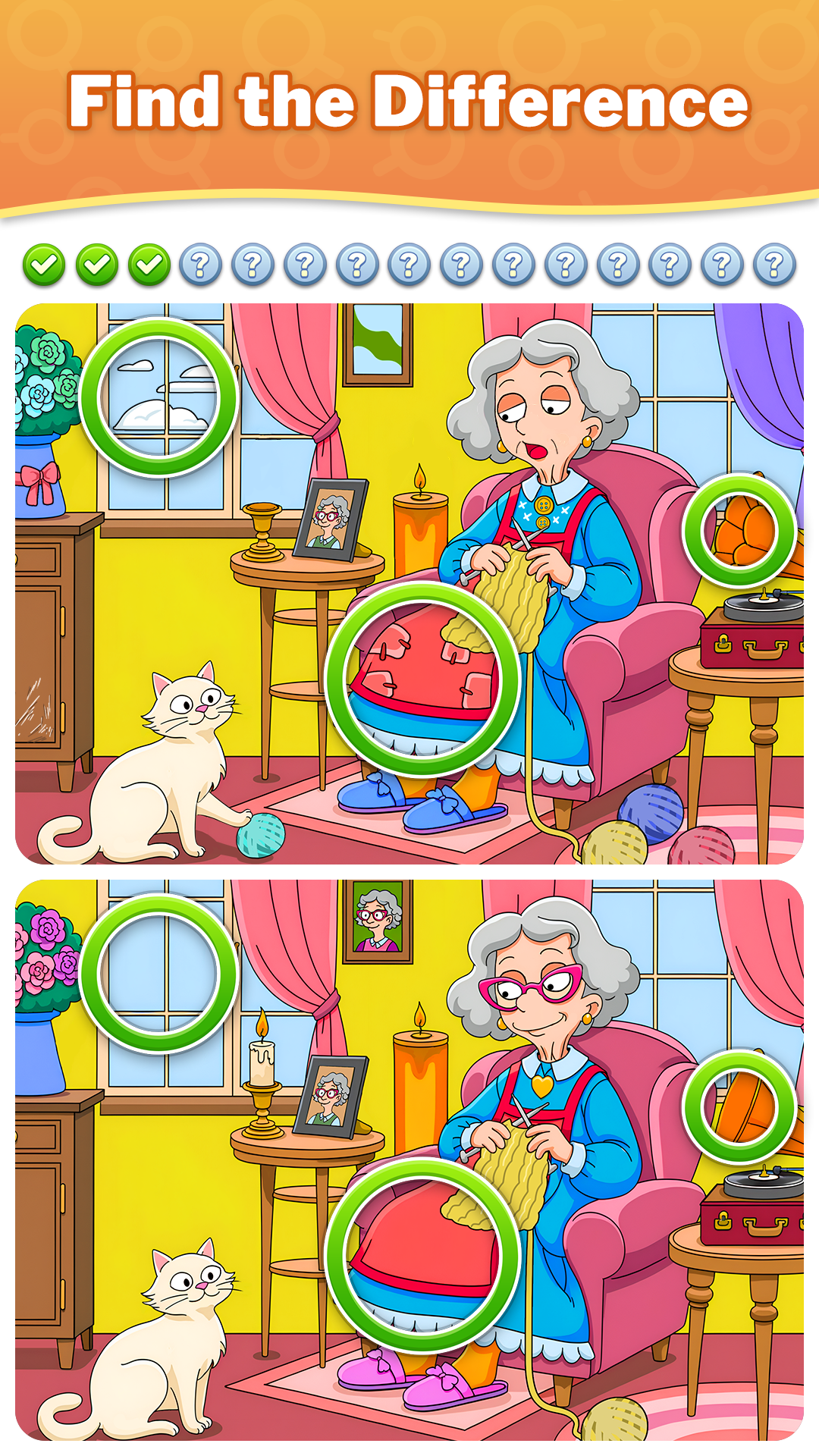 اسکرین شات 1 بازی Differences - Find & Spot It