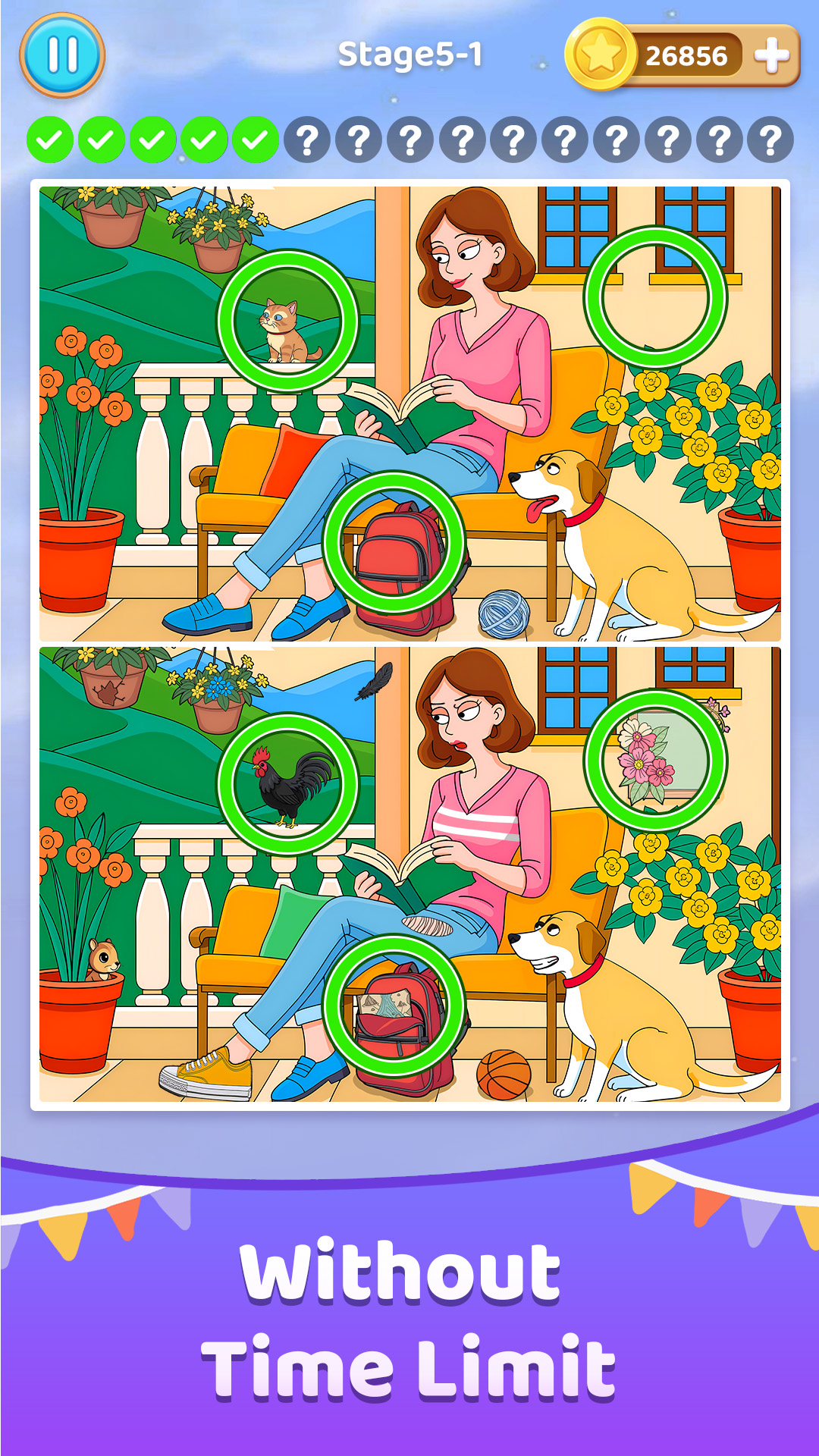 اسکرین شات 6 بازی Find Differences - Spot it