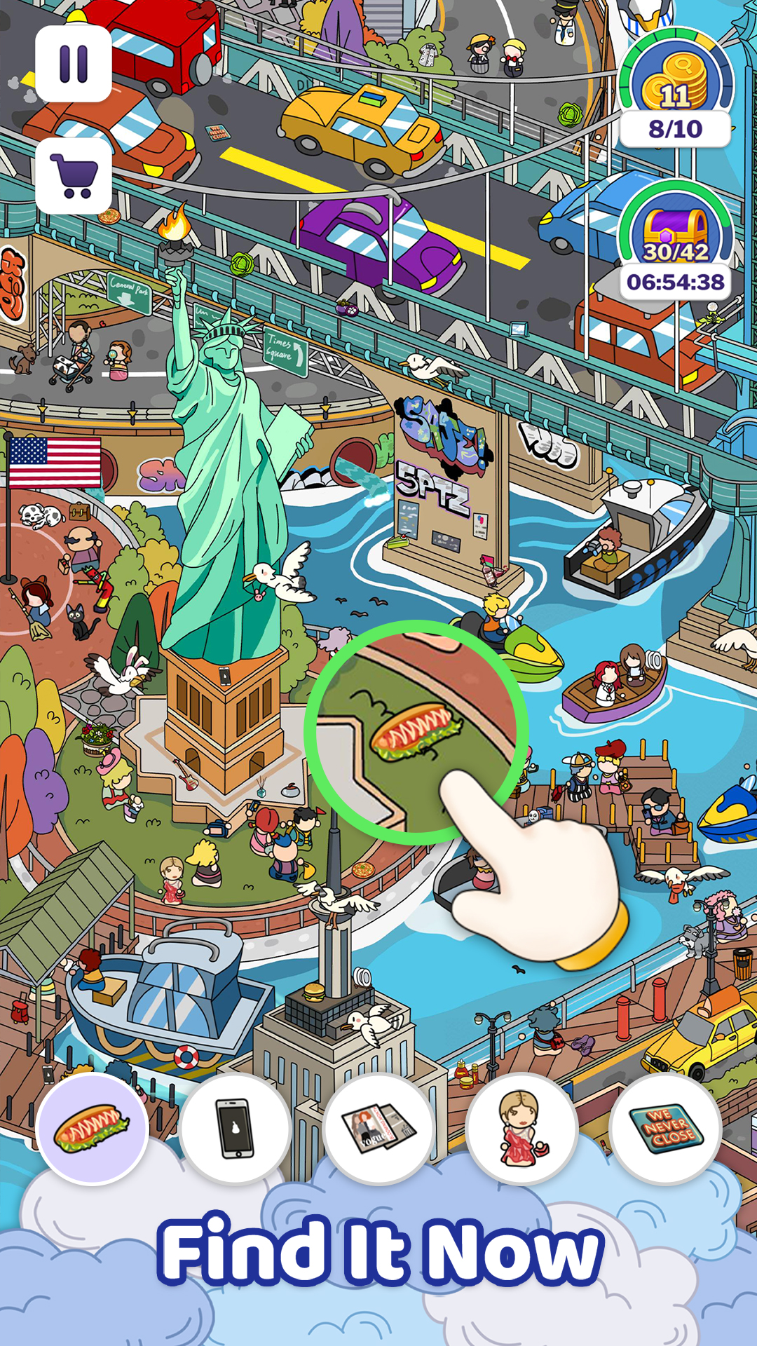 اسکرین شات 1 بازی Find It Out - Hidden Object