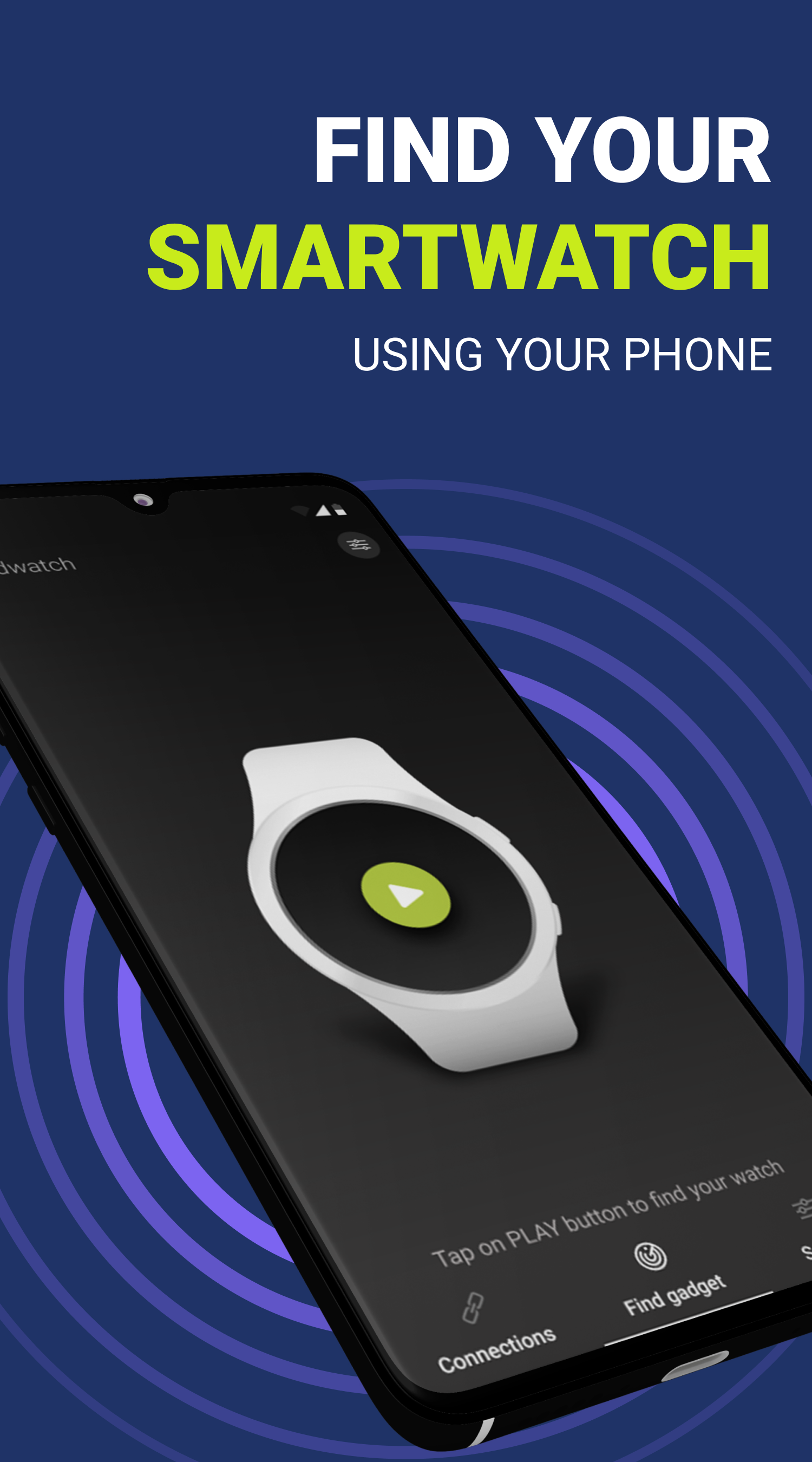 اسکرین شات 3 برنامه Find My Watch & Phone