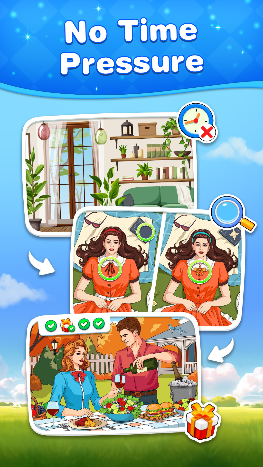 اسکرین شات 5 بازی Find Fun Difference: Spot it!