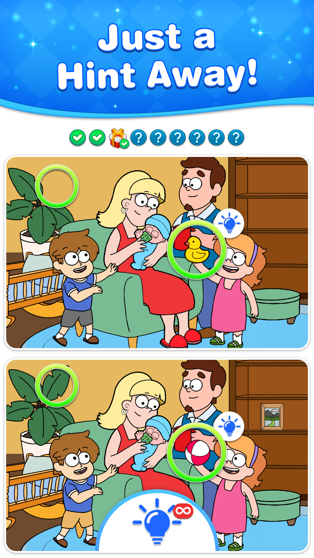 اسکرین شات 2 بازی Find Fun Difference: Spot it!