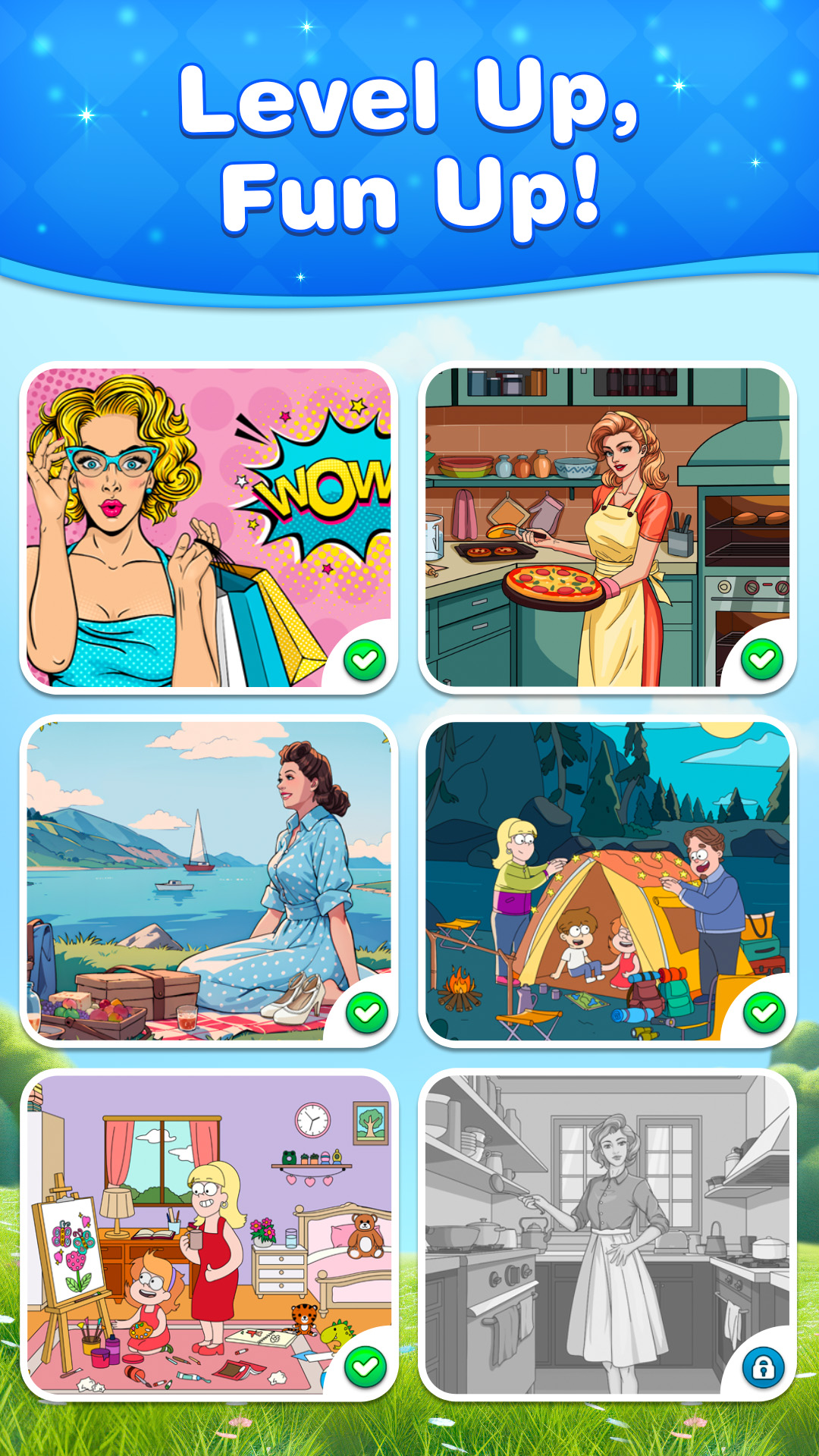 اسکرین شات 3 بازی Find Fun Difference: Spot it!