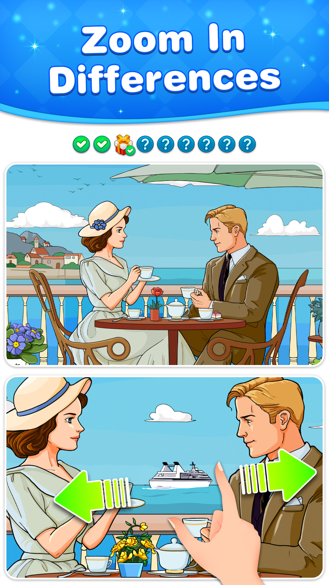 اسکرین شات 4 بازی Find Fun Difference: Spot it!